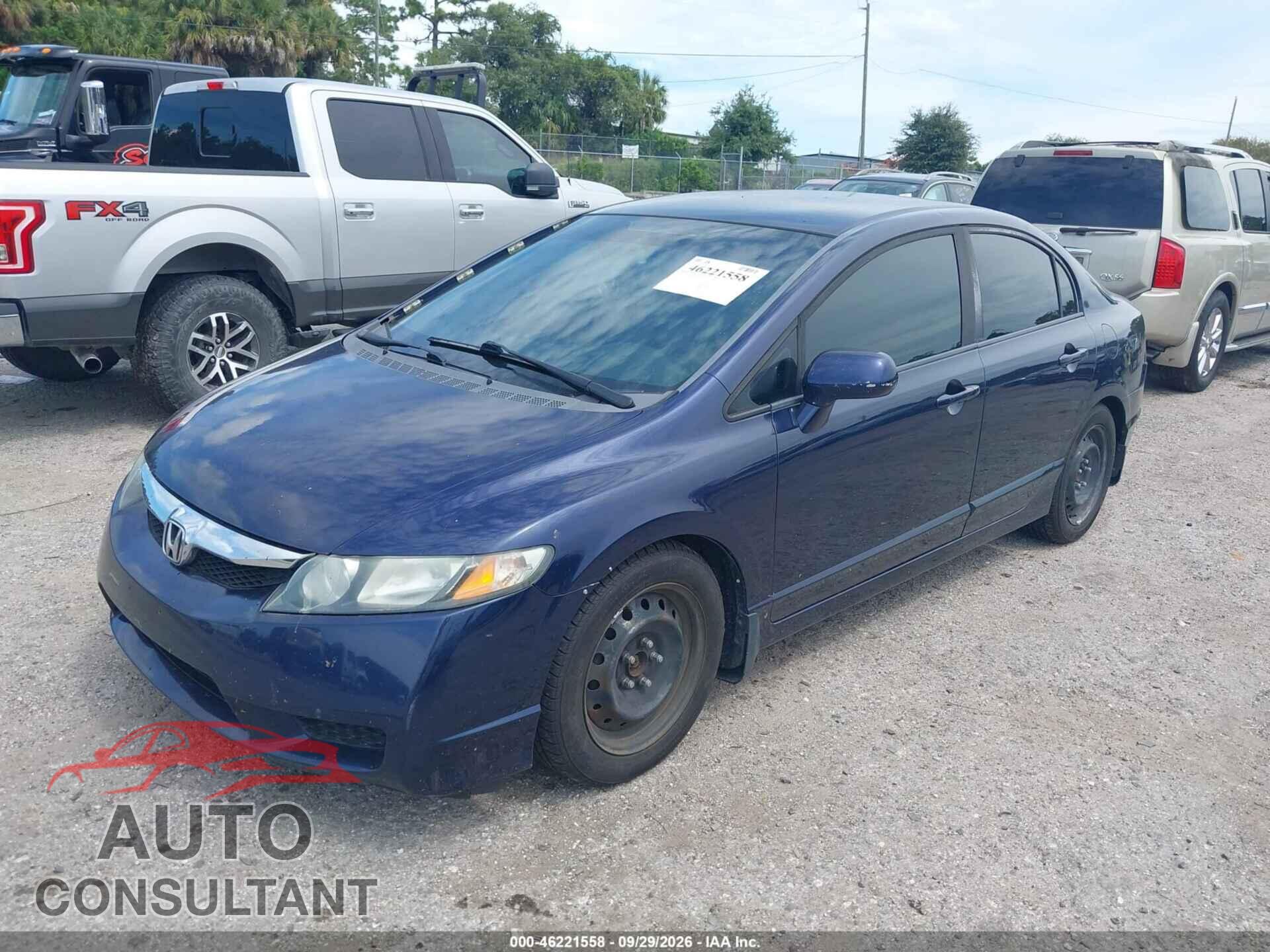HONDA CIVIC 2010 - 19XFA1F5XAE004565