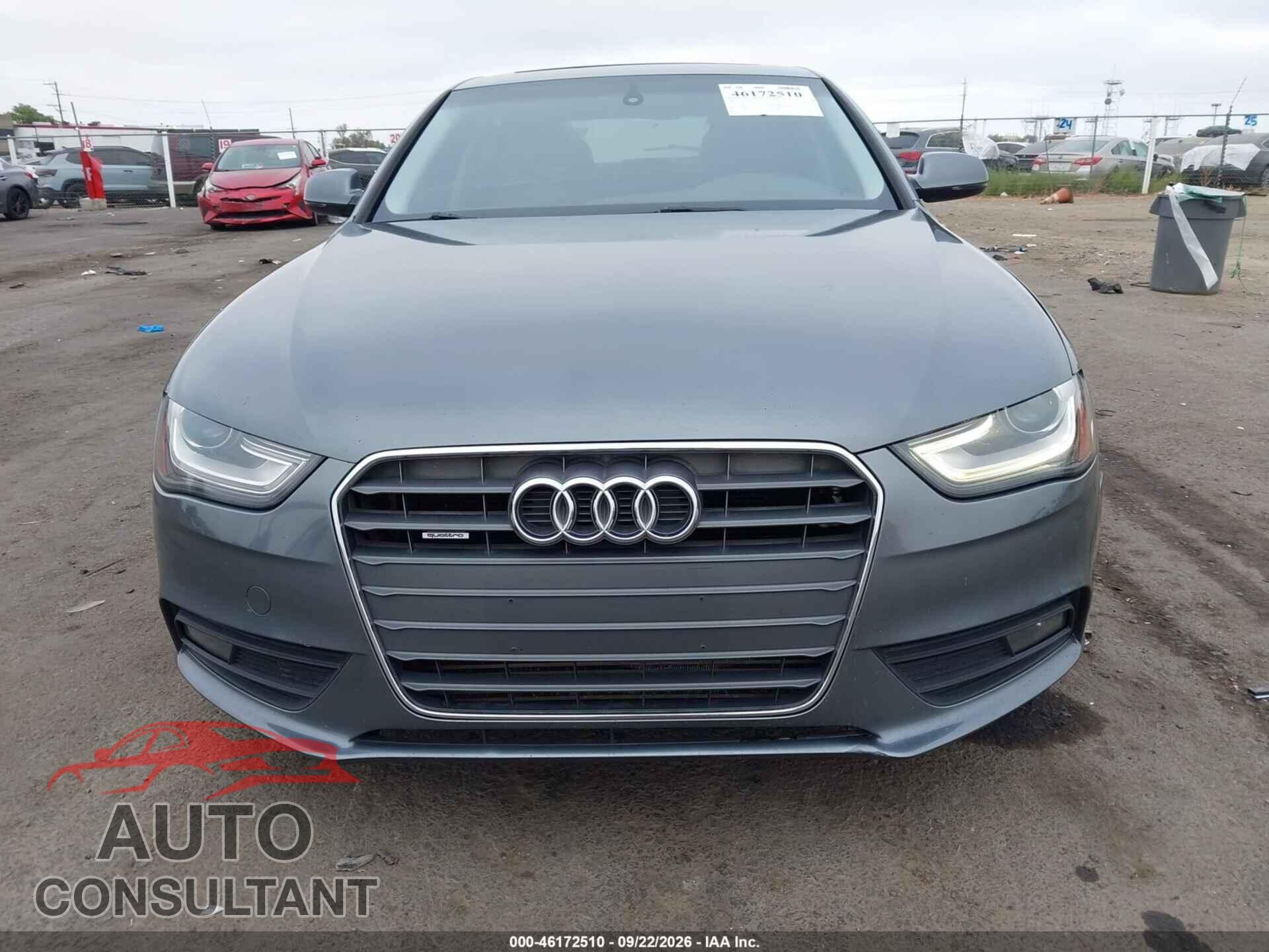 AUDI A4 2013 - WAUFFAFL4DN035193