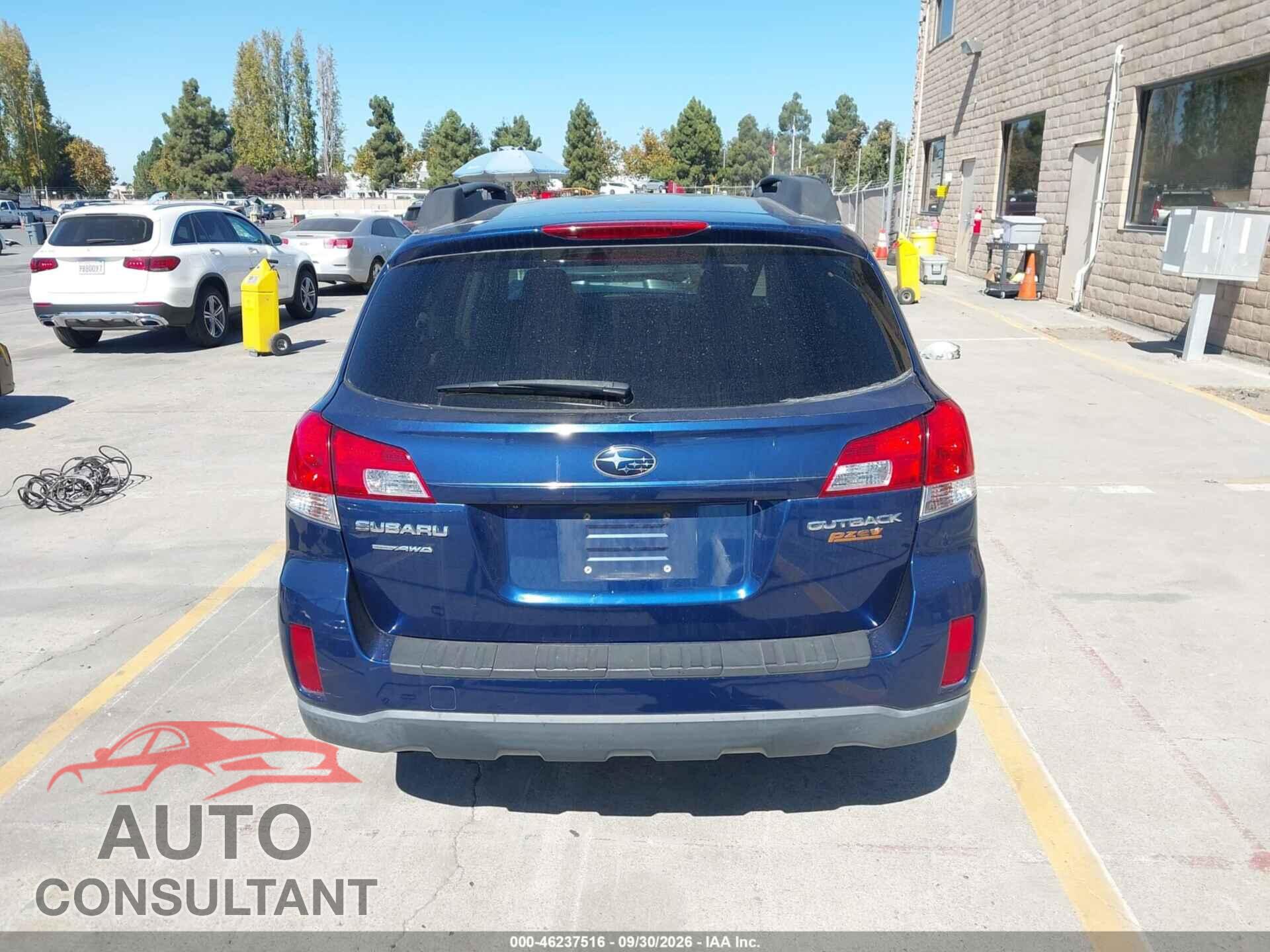 SUBARU OUTBACK 2010 - 4S4BRBLC4A3311295