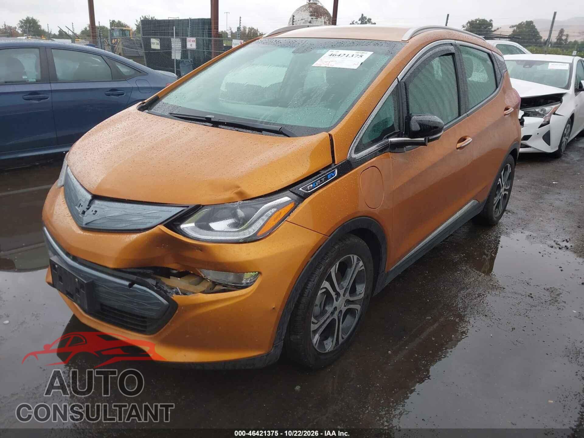 CHEVROLET BOLT EV 2017 - 1G1FX6S00H4127155