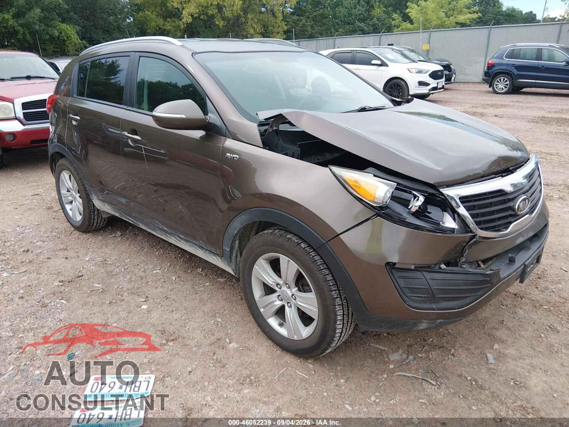 KIA SPORTAGE 2011 - KNDPBCA23B7052257
