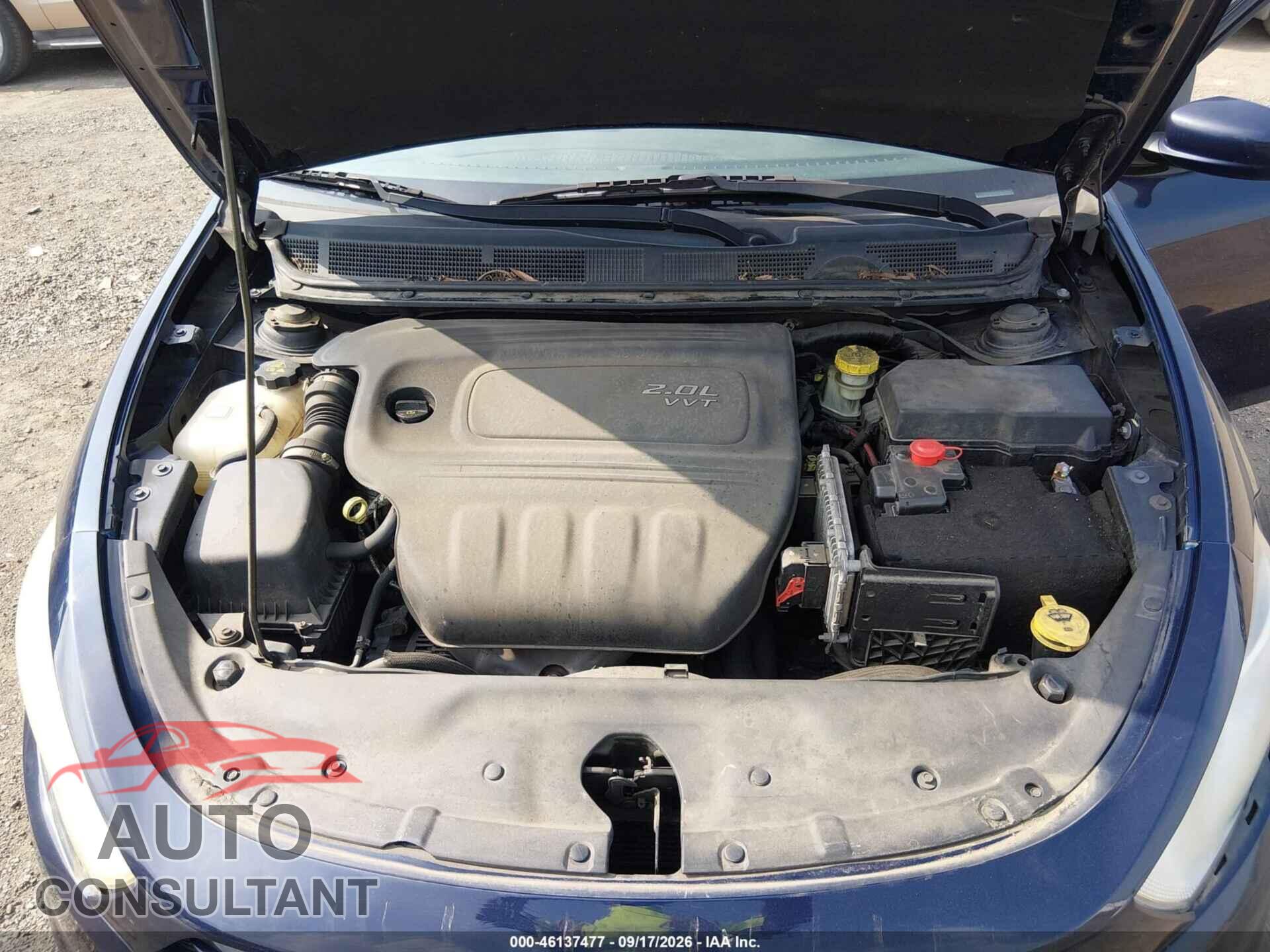 DODGE DART 2013 - 1C3CDFBA8DD106256