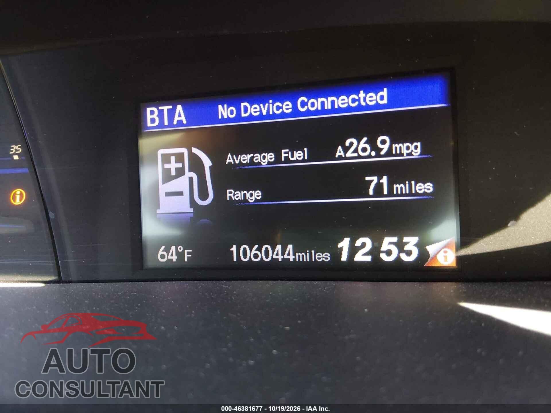 HONDA CIVIC 2015 - 19XFB2F74FE214655