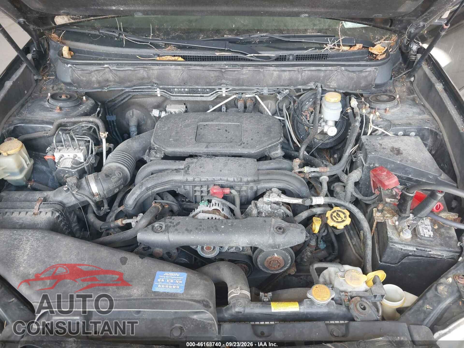 SUBARU OUTBACK 2012 - 4S4BRBKC8C3227145