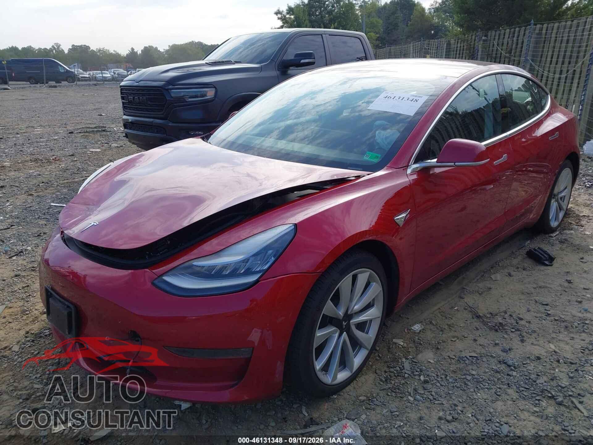TESLA MODEL 3 2018 - 5YJ3E1EB3JF117248