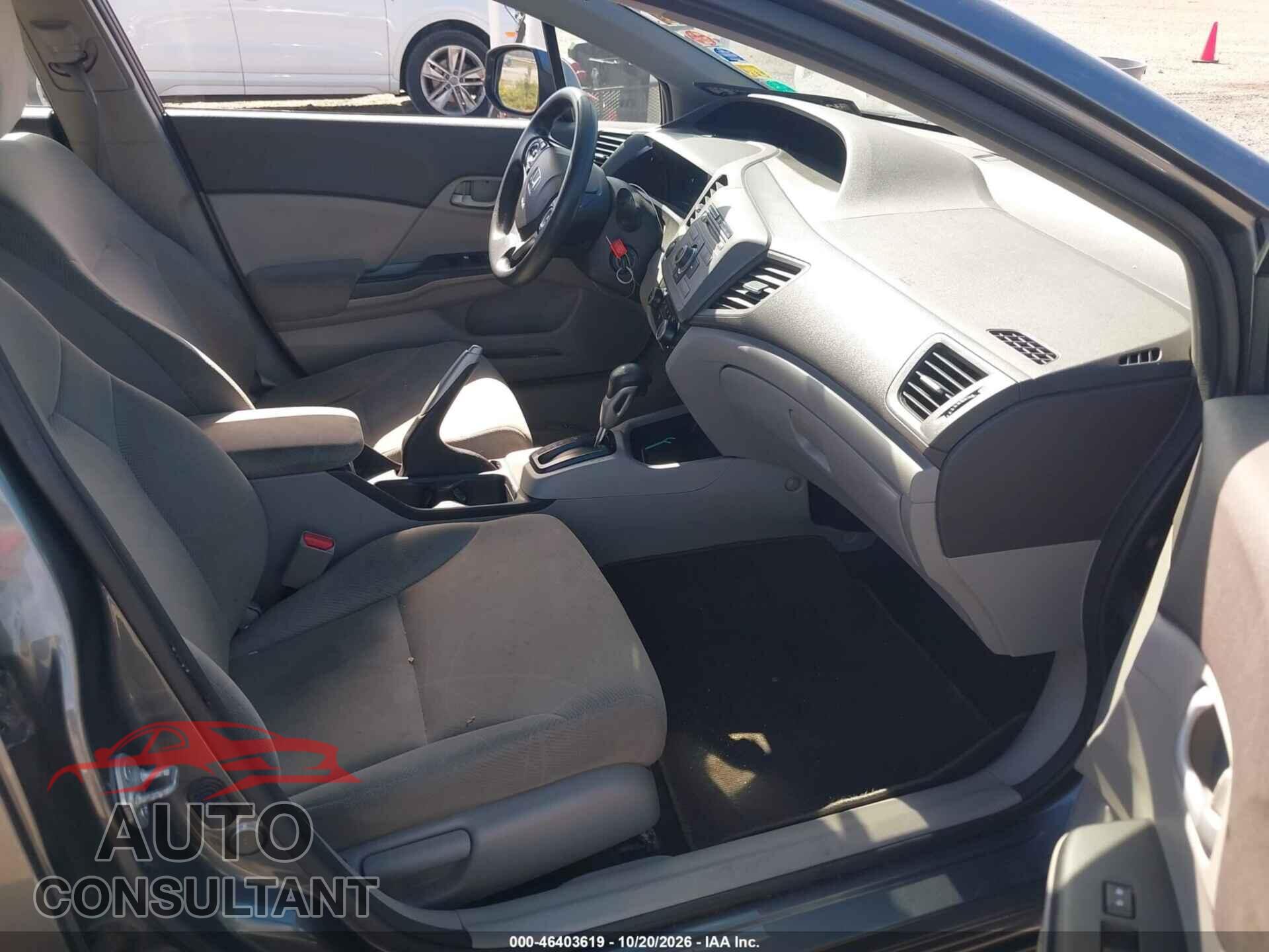 HONDA CIVIC 2012 - 19XFB2F56CE035480