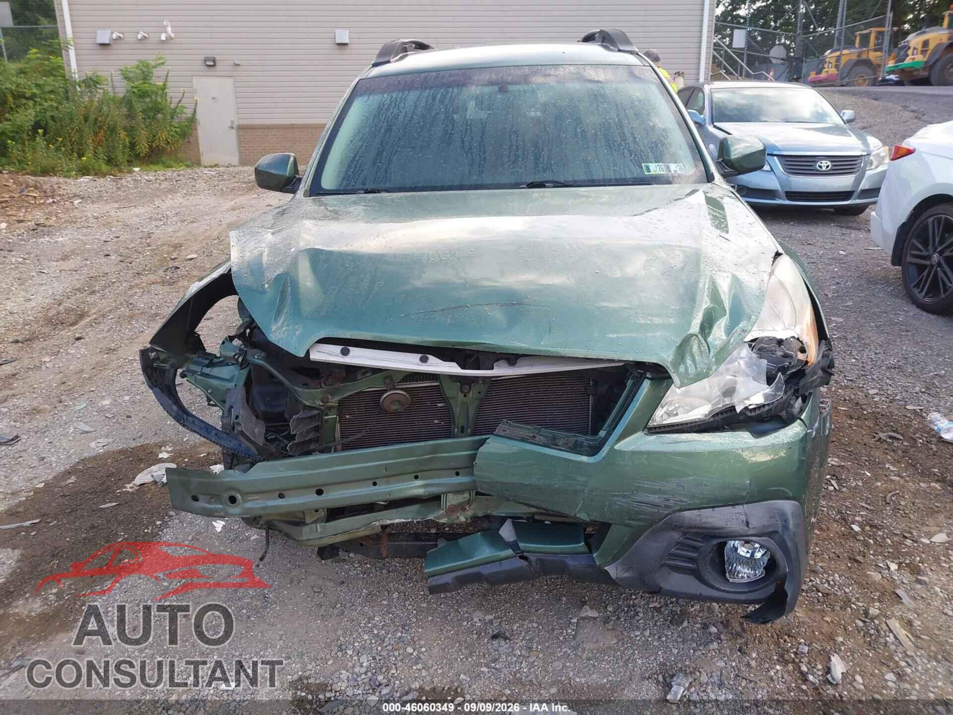 SUBARU OUTBACK 2013 - 4S4BRCCC2D3275228