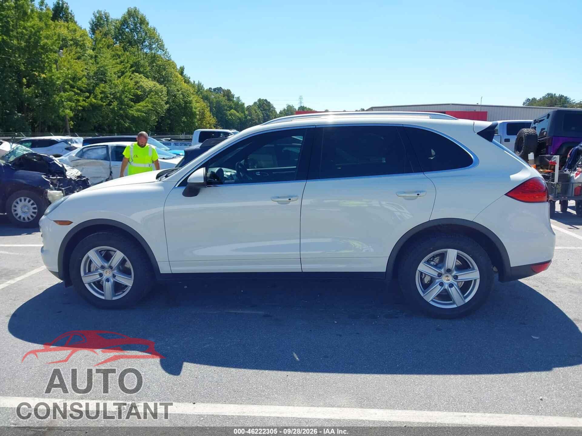 PORSCHE CAYENNE 2012 - WP1AB2A23CLA40438