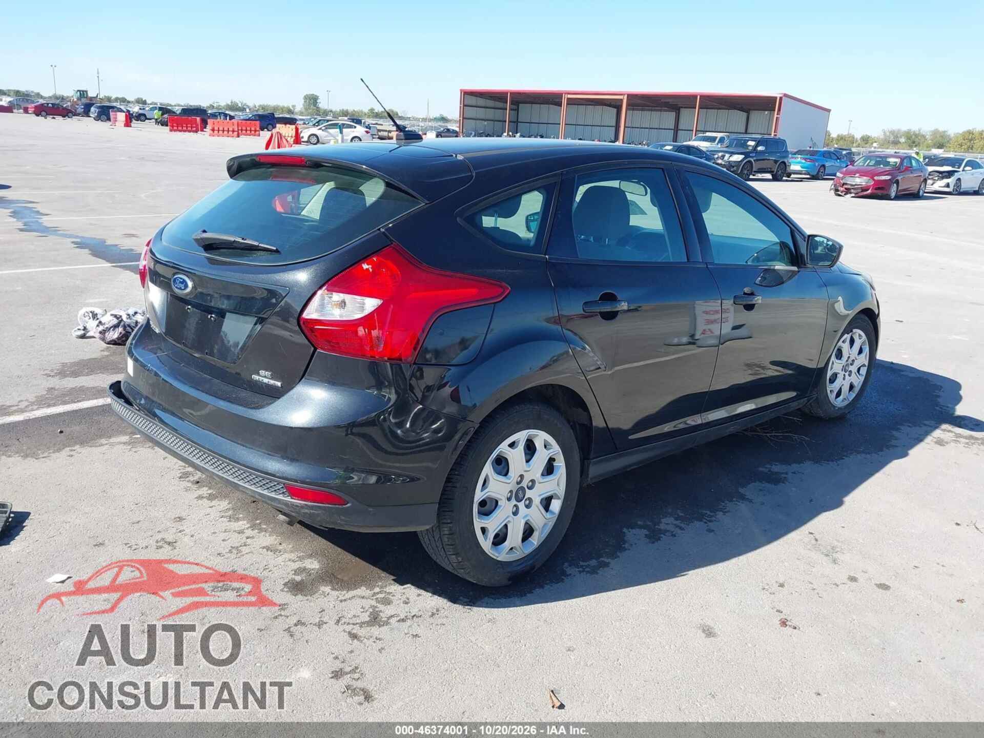 FORD FOCUS 2012 - 1FAHP3K23CL462186