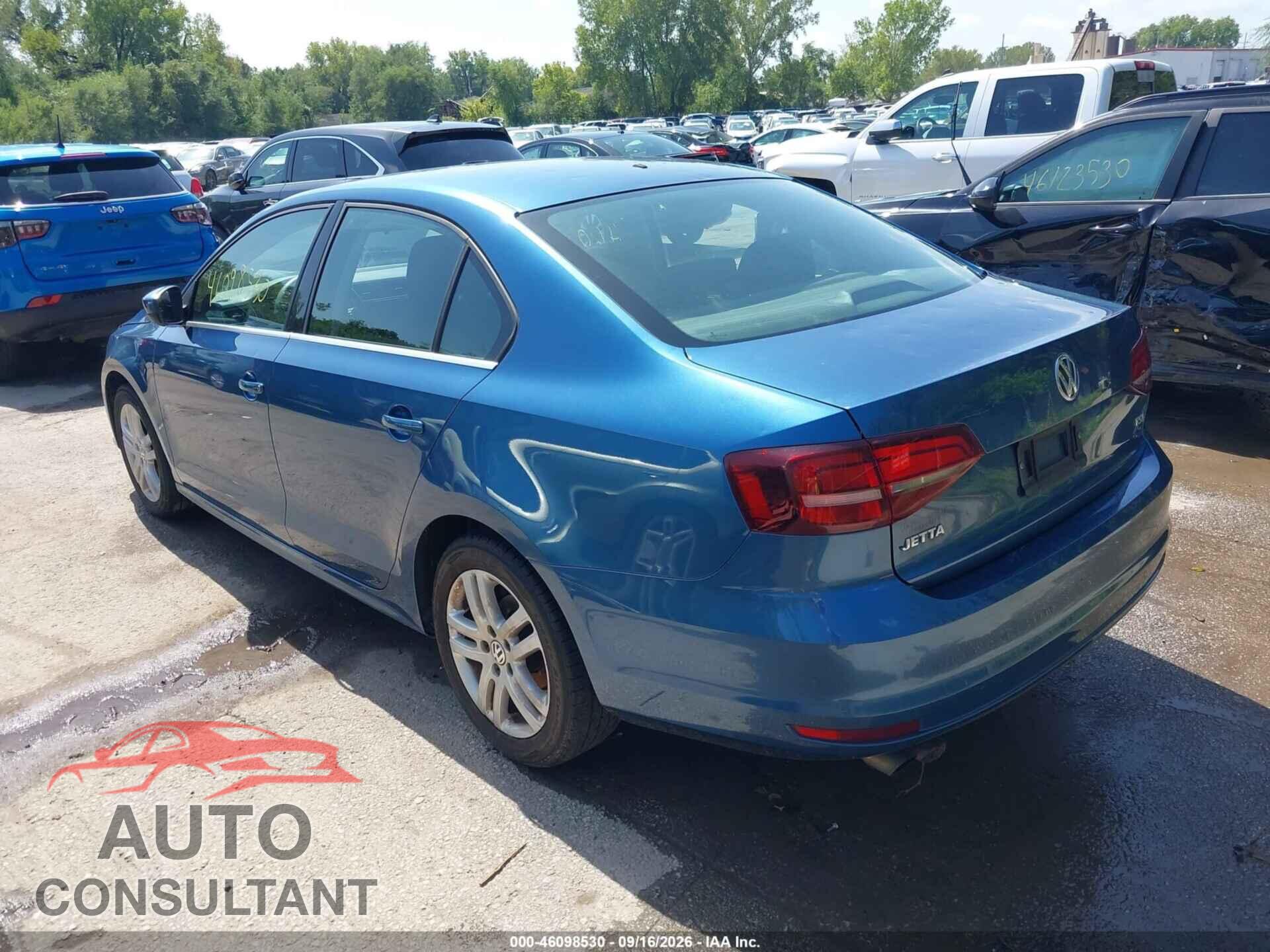 VOLKSWAGEN JETTA 2017 - 3VW2B7AJ4HM346111