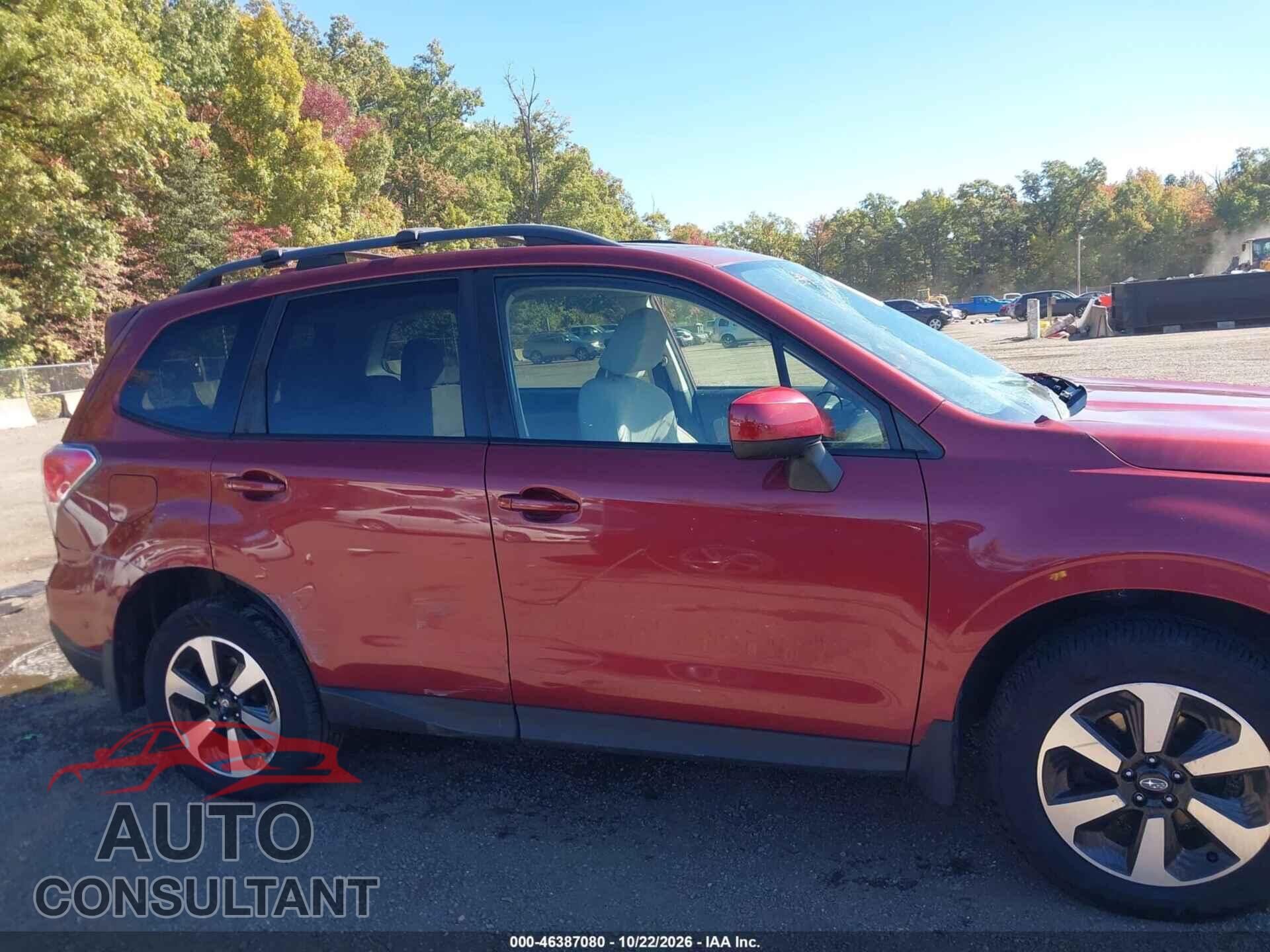 SUBARU FORESTER 2017 - JF2SJAECXHH566518