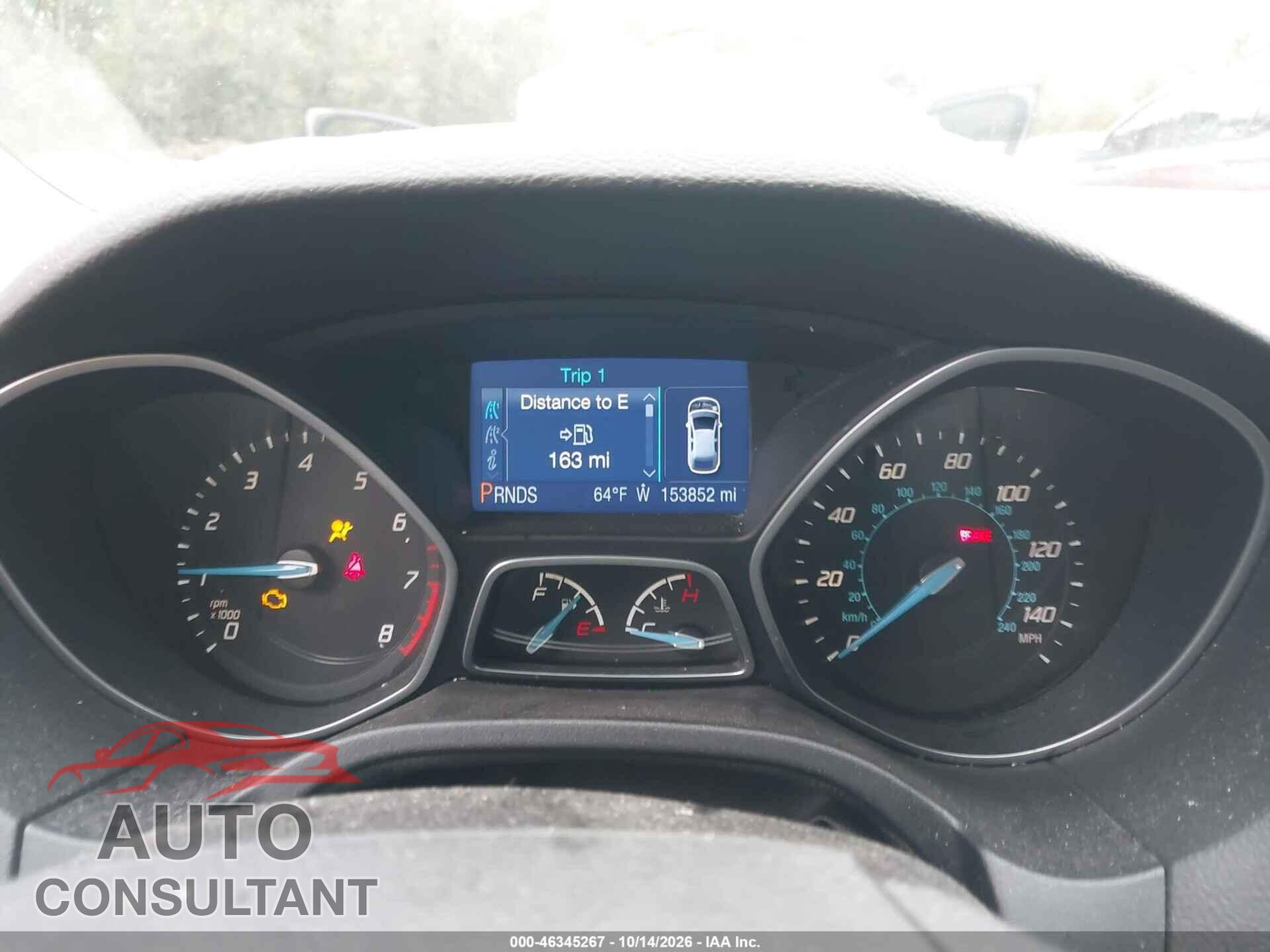 FORD FOCUS 2014 - 1FADP3F2XEL117068