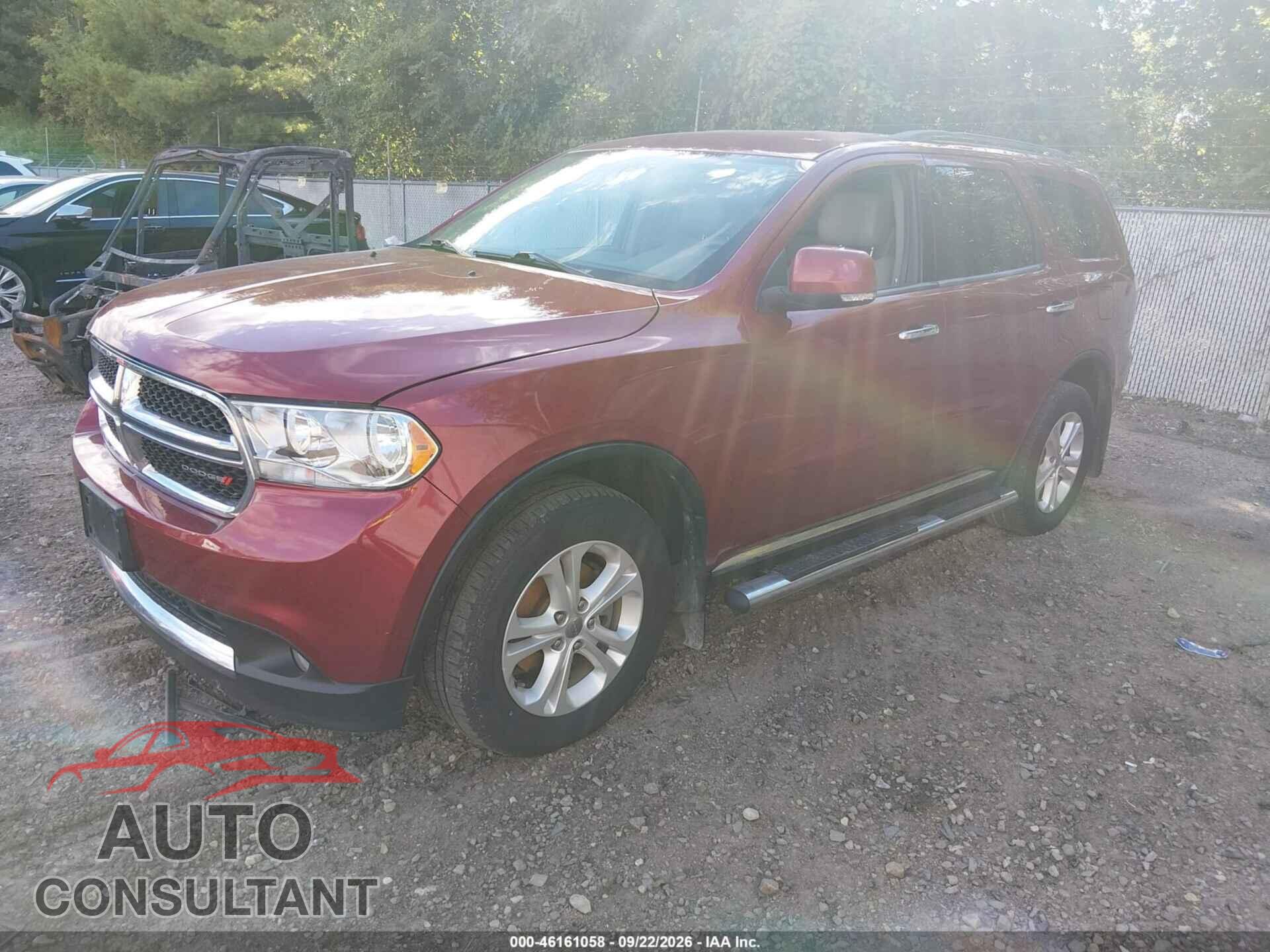 DODGE DURANGO 2013 - 1C4RDJDG1DC604802