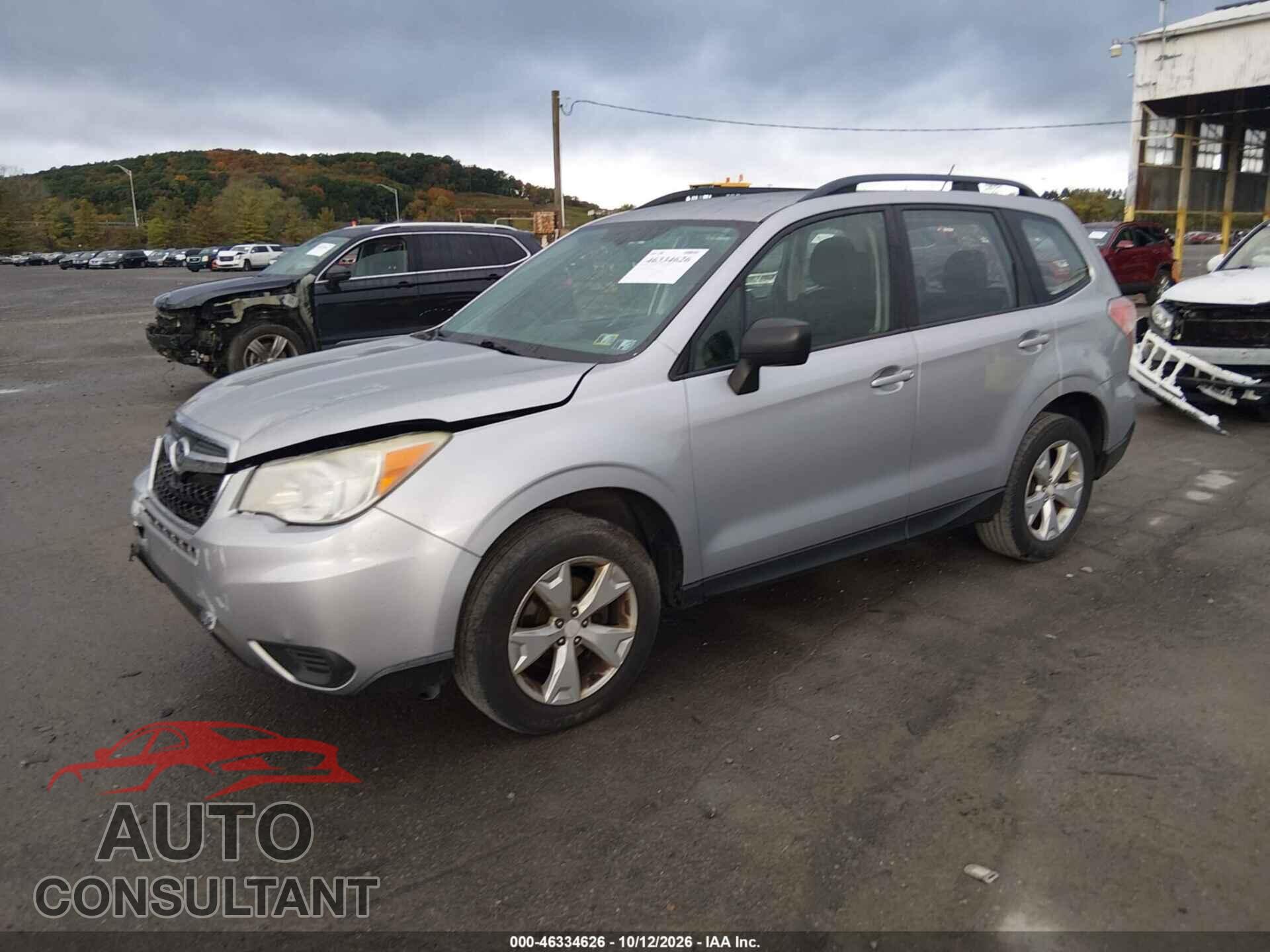 SUBARU FORESTER 2015 - JF2SJABC8FH552828