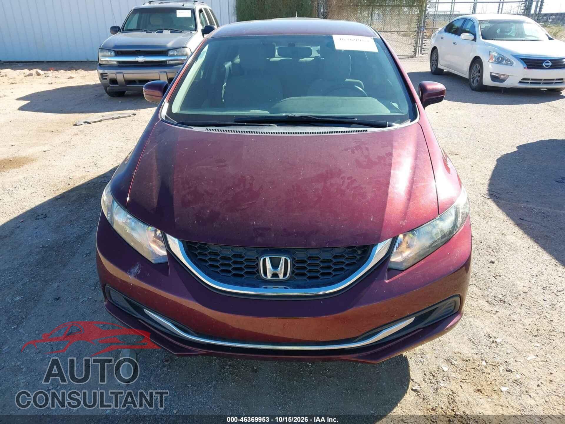 HONDA CIVIC 2014 - 19XFB2F5XEE041754