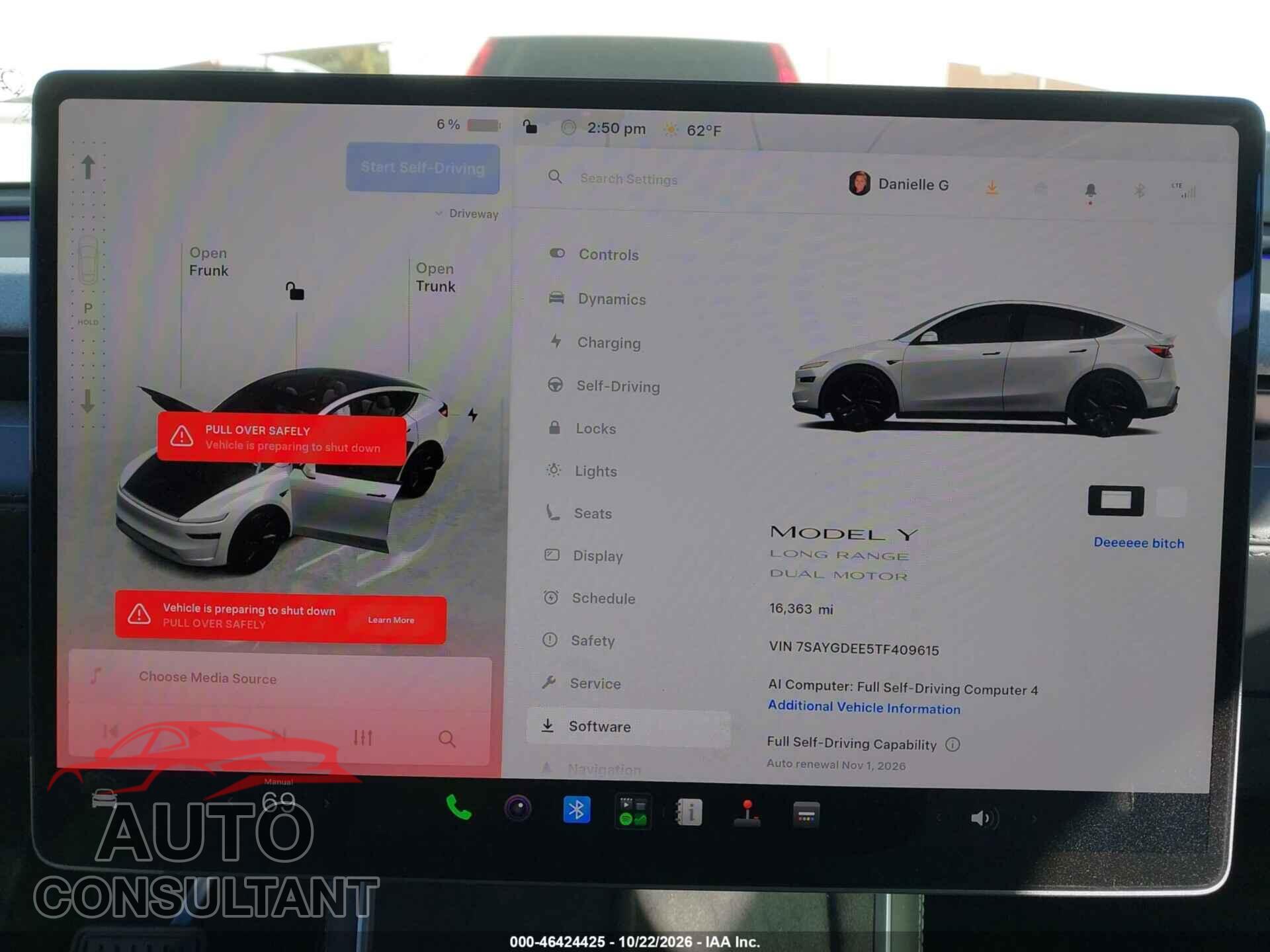 TESLA MODEL Y 2026 - 7SAYGDEE5TF409615