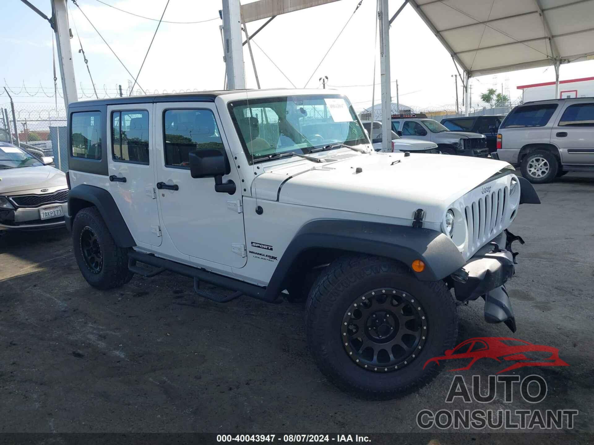 JEEP WRANGLER JK UNLIMITED 2018 - 1C4BJWDG6JL894926