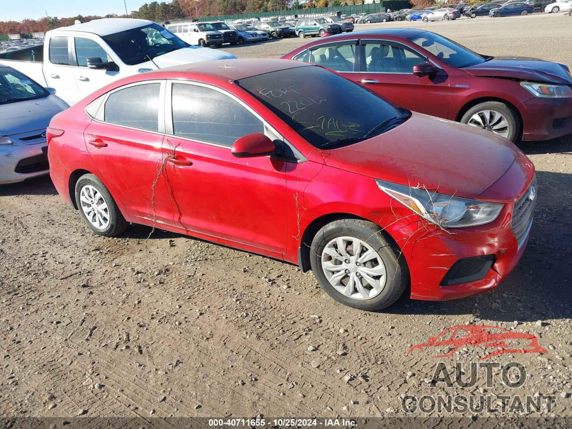 HYUNDAI ACCENT 2018 - 3KPC24A35JE024326