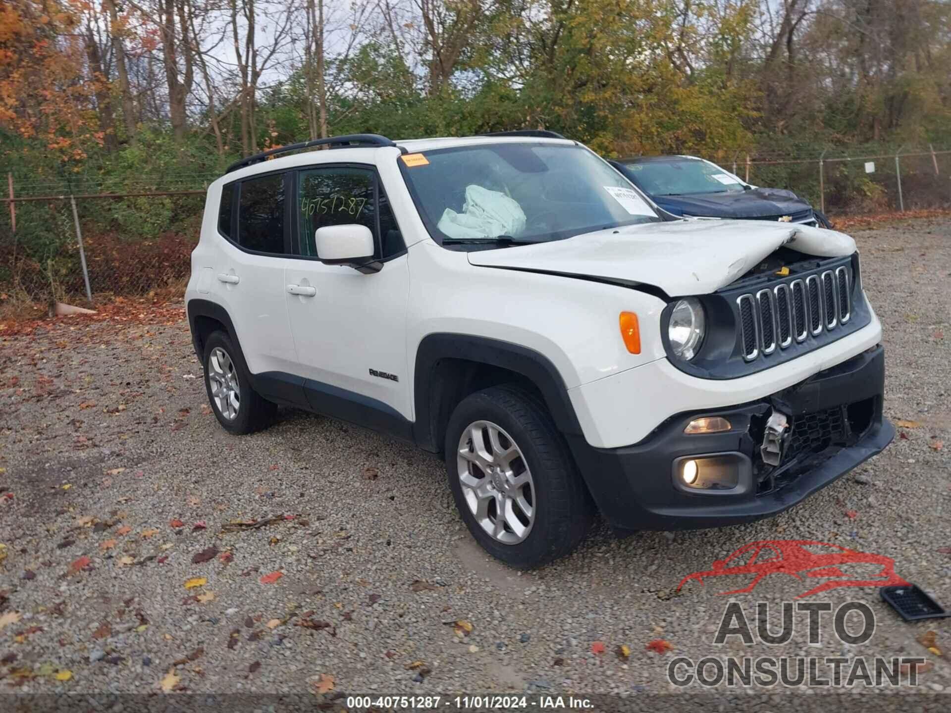 JEEP RENEGADE 2016 - ZACCJBBT7GPE39178