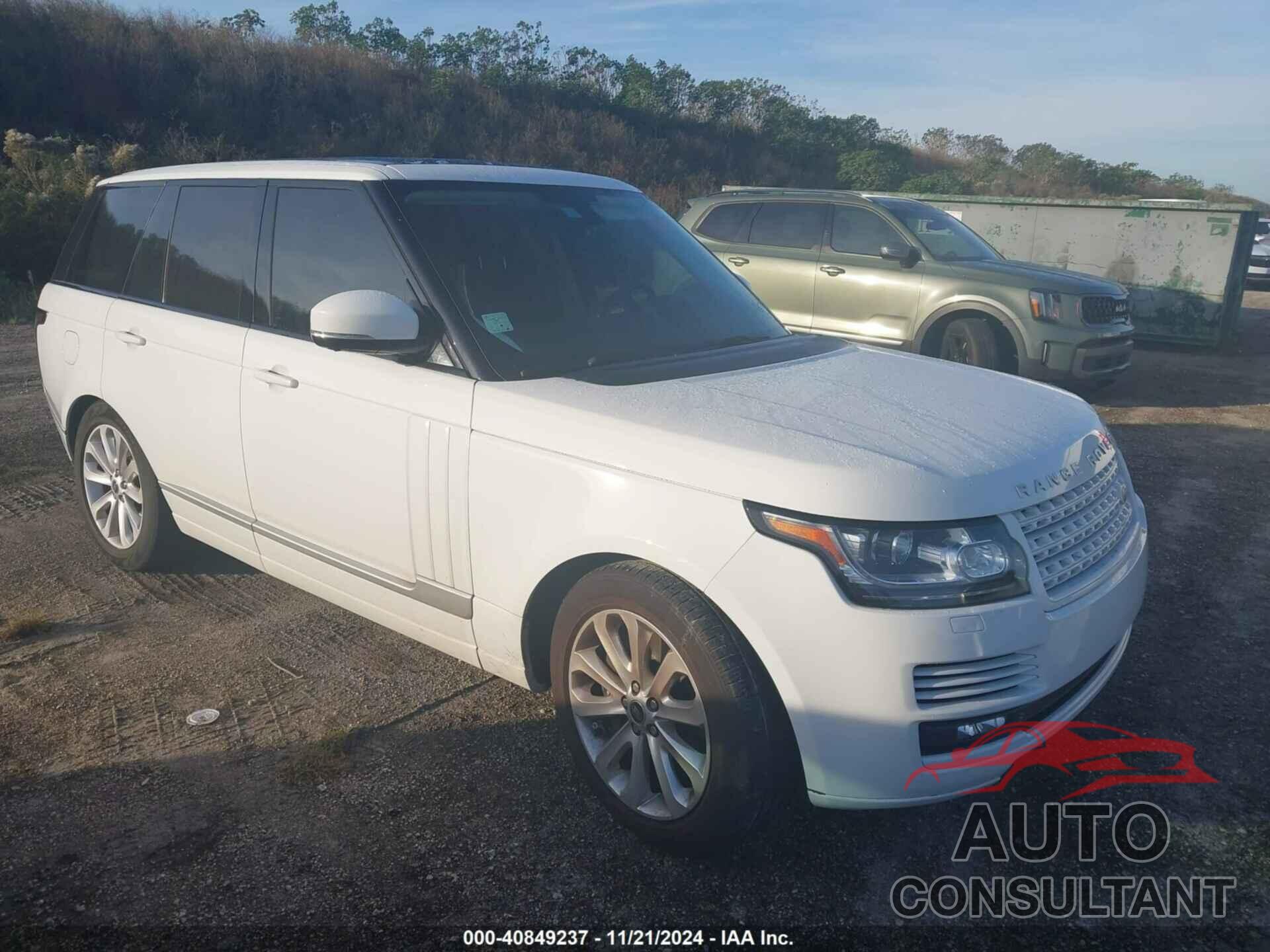LAND ROVER RANGE ROVER 2013 - SALGS2DF2DA105019