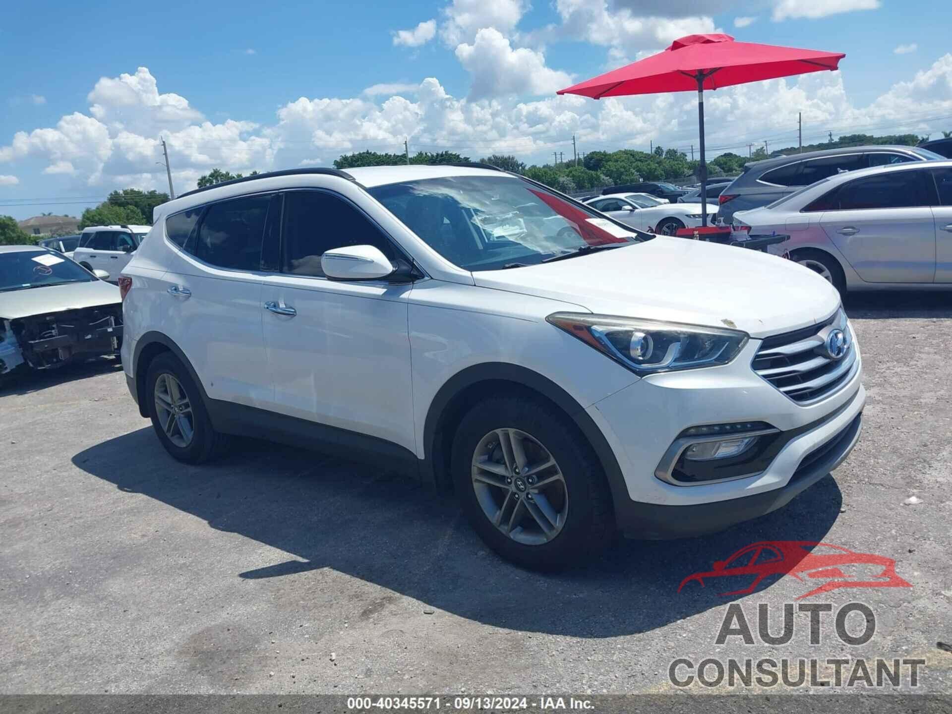 HYUNDAI SANTA FE SPORT 2018 - 5NMZU3LBXJH083786