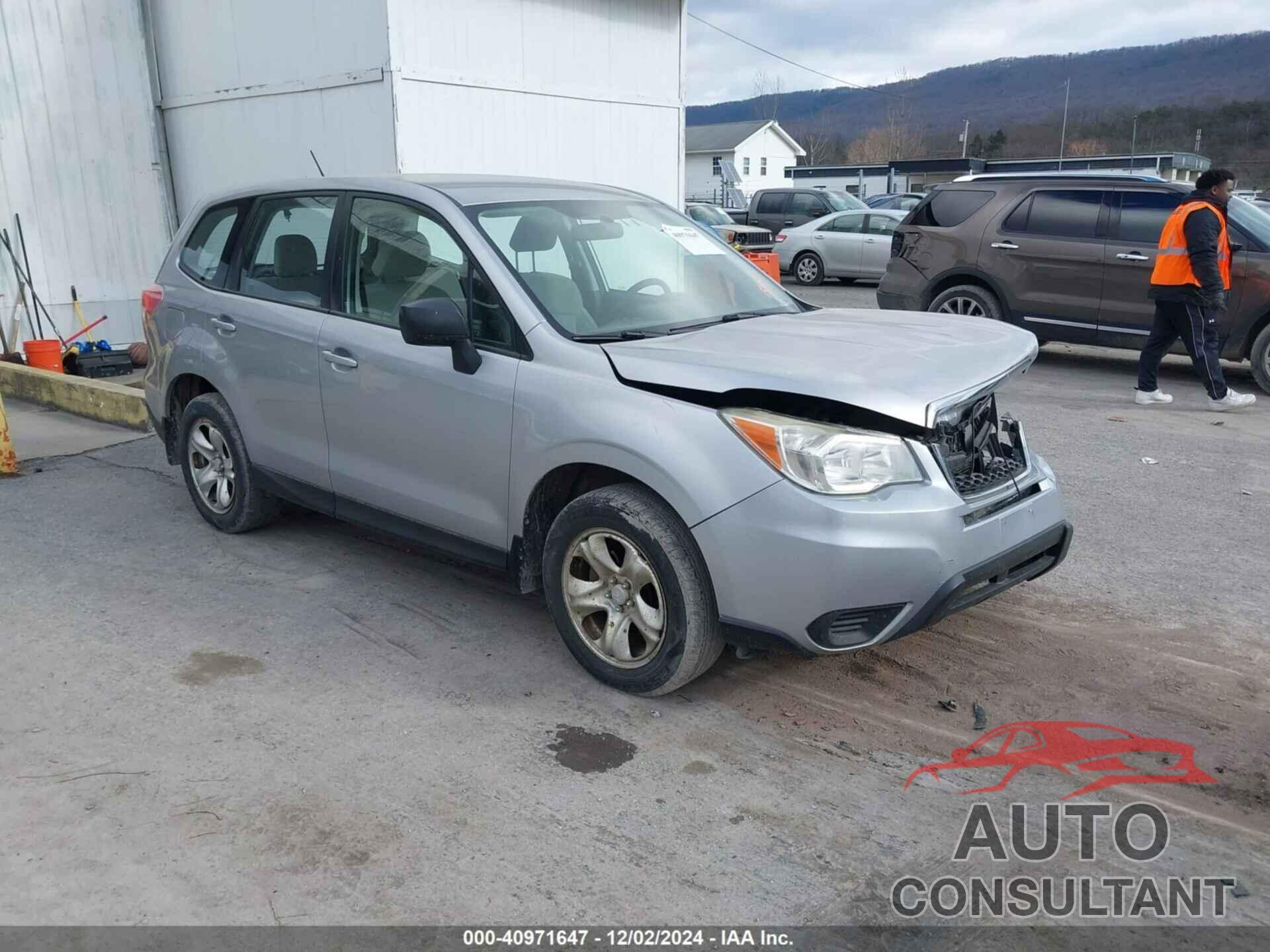 SUBARU FORESTER 2014 - JF2SJAAC3EG411509