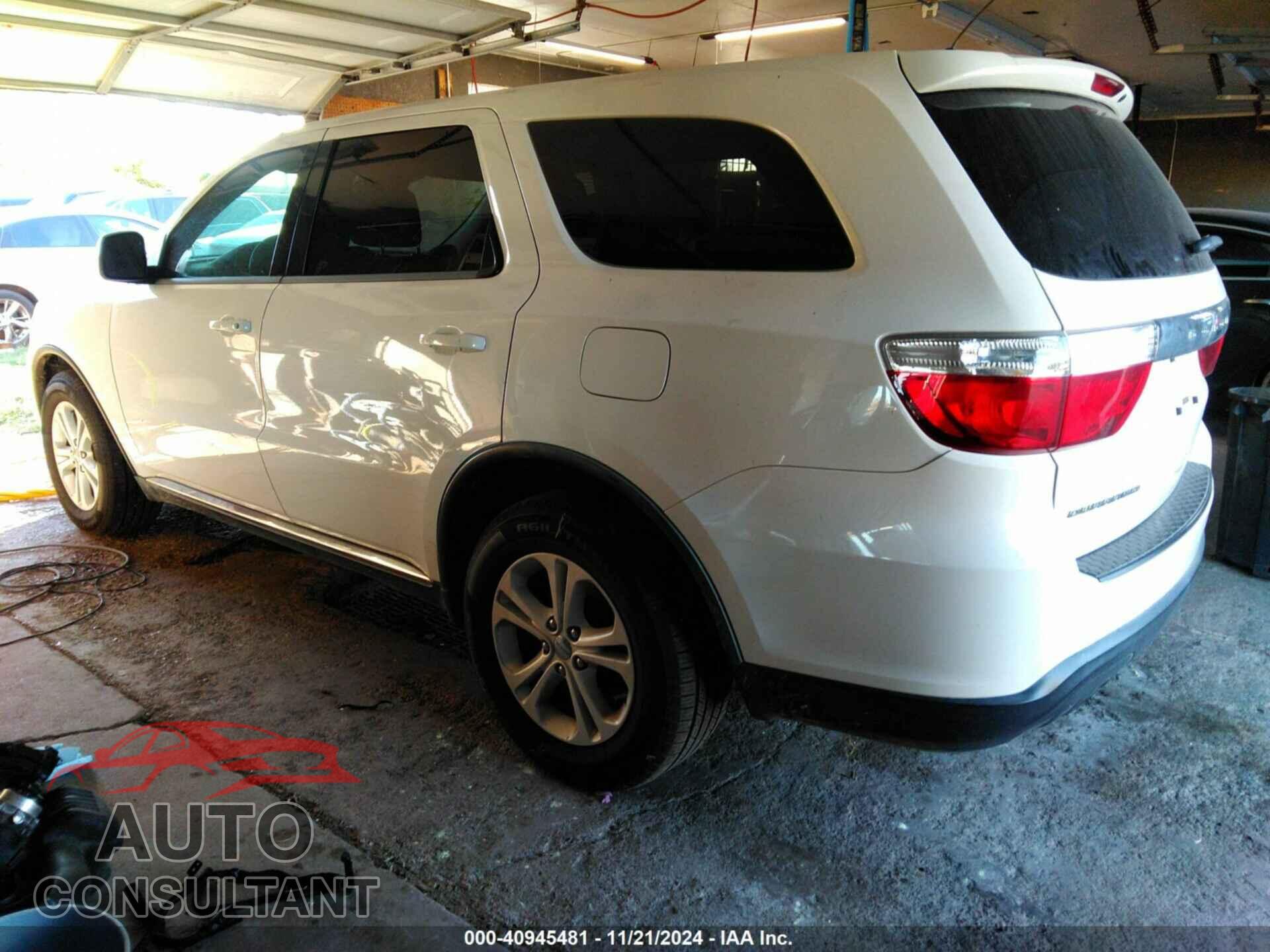 DODGE DURANGO 2012 - 1C4RDHAG6CC257284