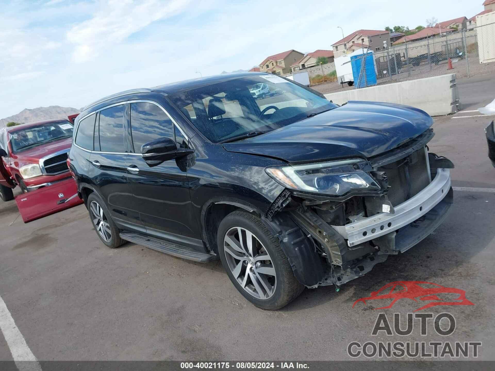 HONDA PILOT 2016 - 5FNYF5H93GB013984