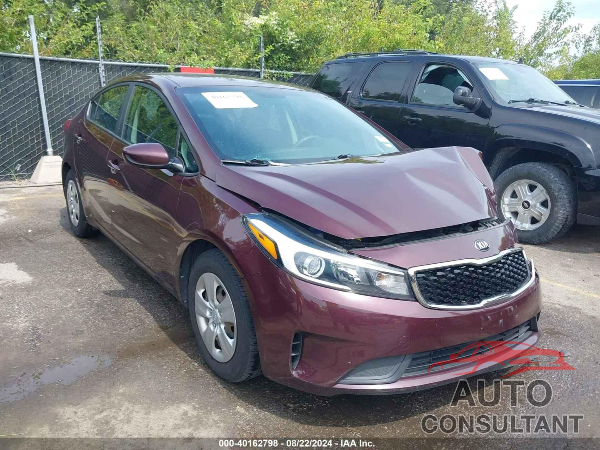 KIA FORTE 2017 - 3KPFL4A76HE109246