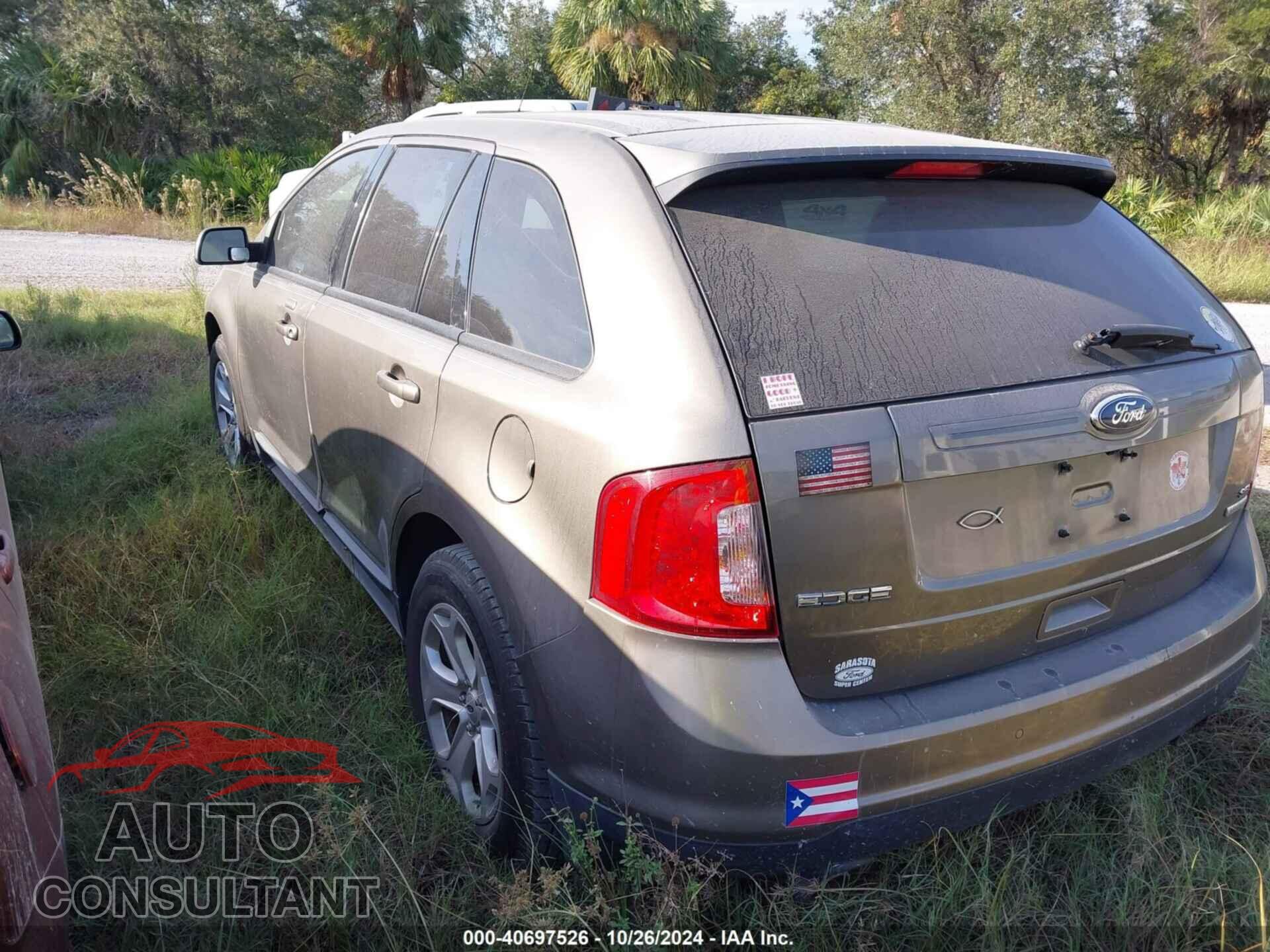FORD EDGE 2012 - 2FMDK3J98CBA26001
