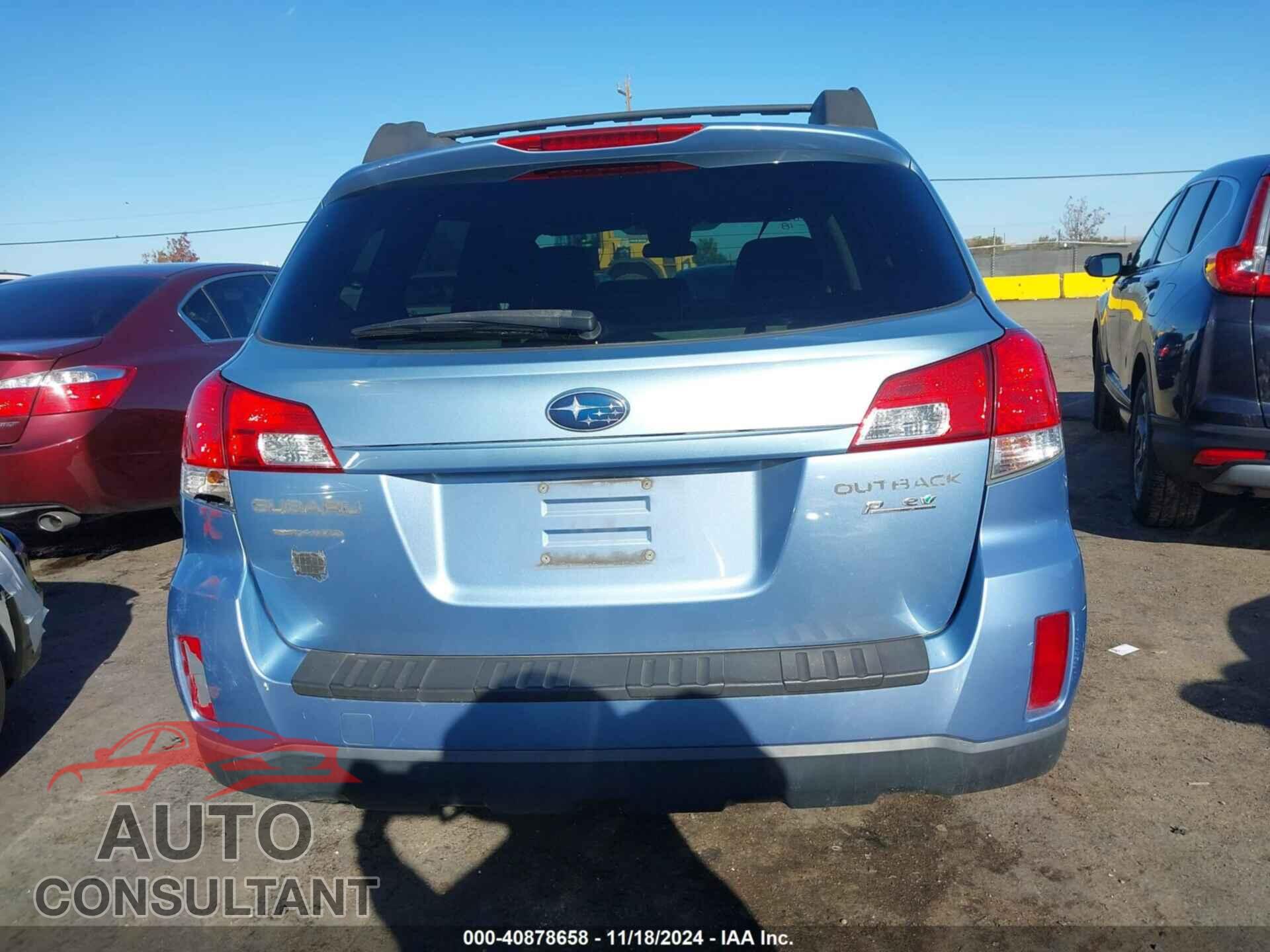 SUBARU OUTBACK 2010 - 4S4BRBCC4A3383761