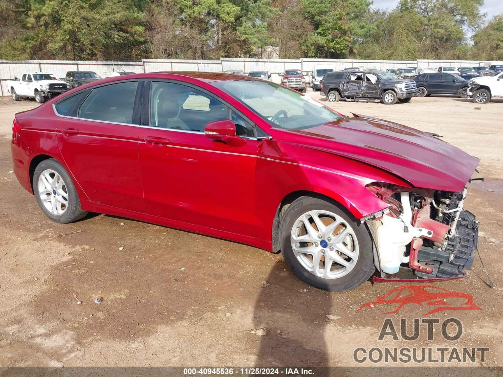 FORD FUSION 2016 - 3FA6P0HD6GR258777