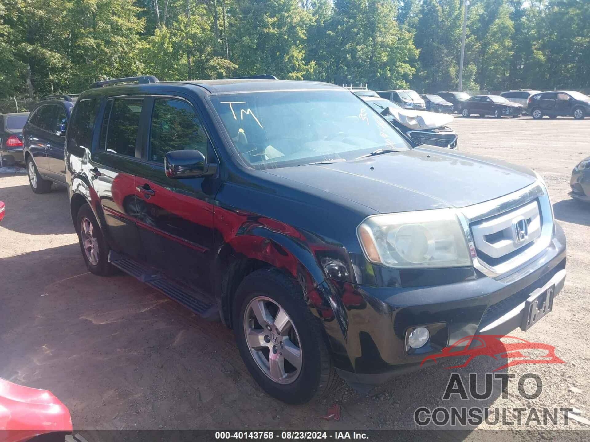 HONDA PILOT 2011 - 5FNYF4H78BB018972