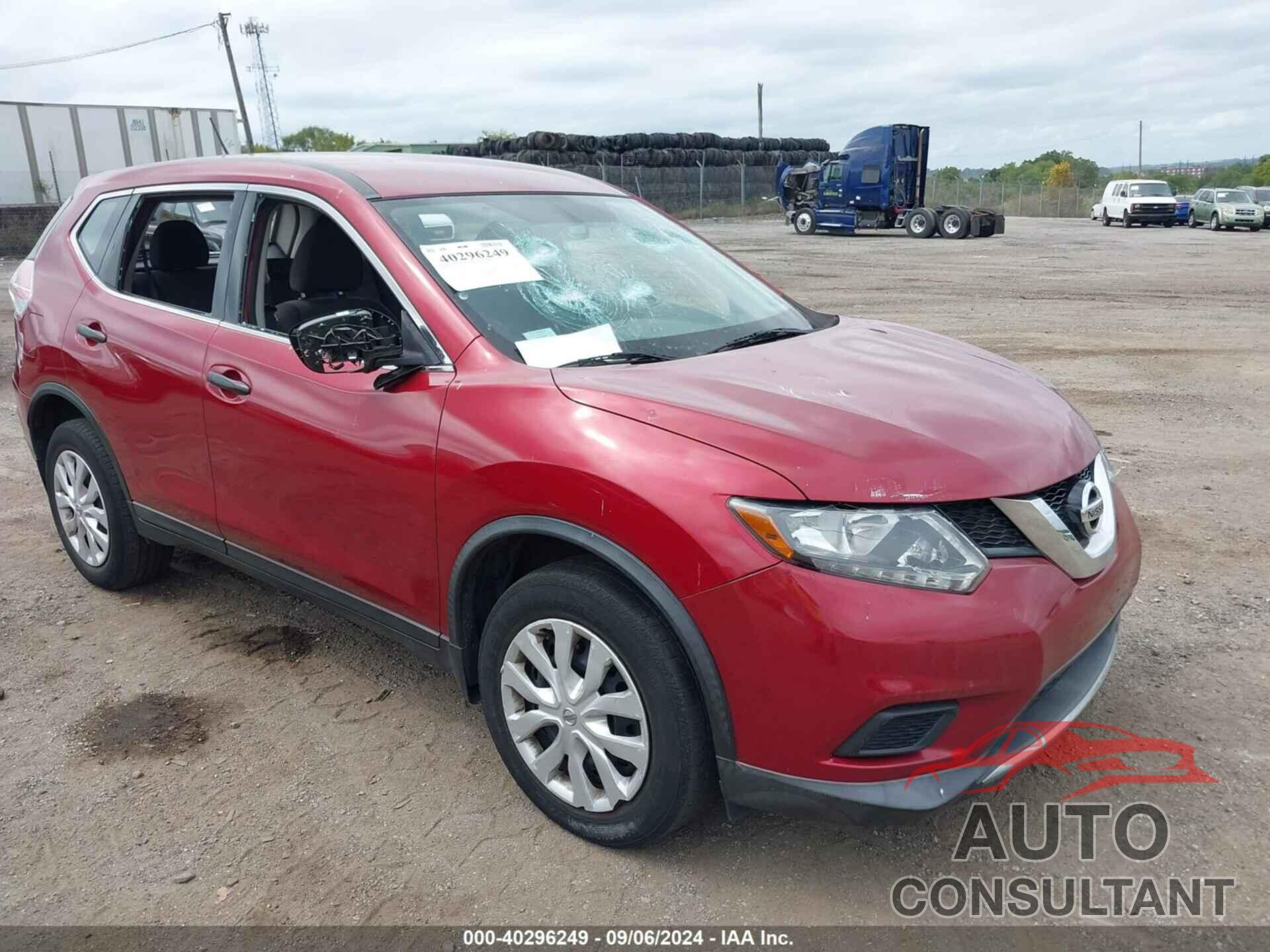 NISSAN ROGUE 2016 - KNMAT2MV8GP716725