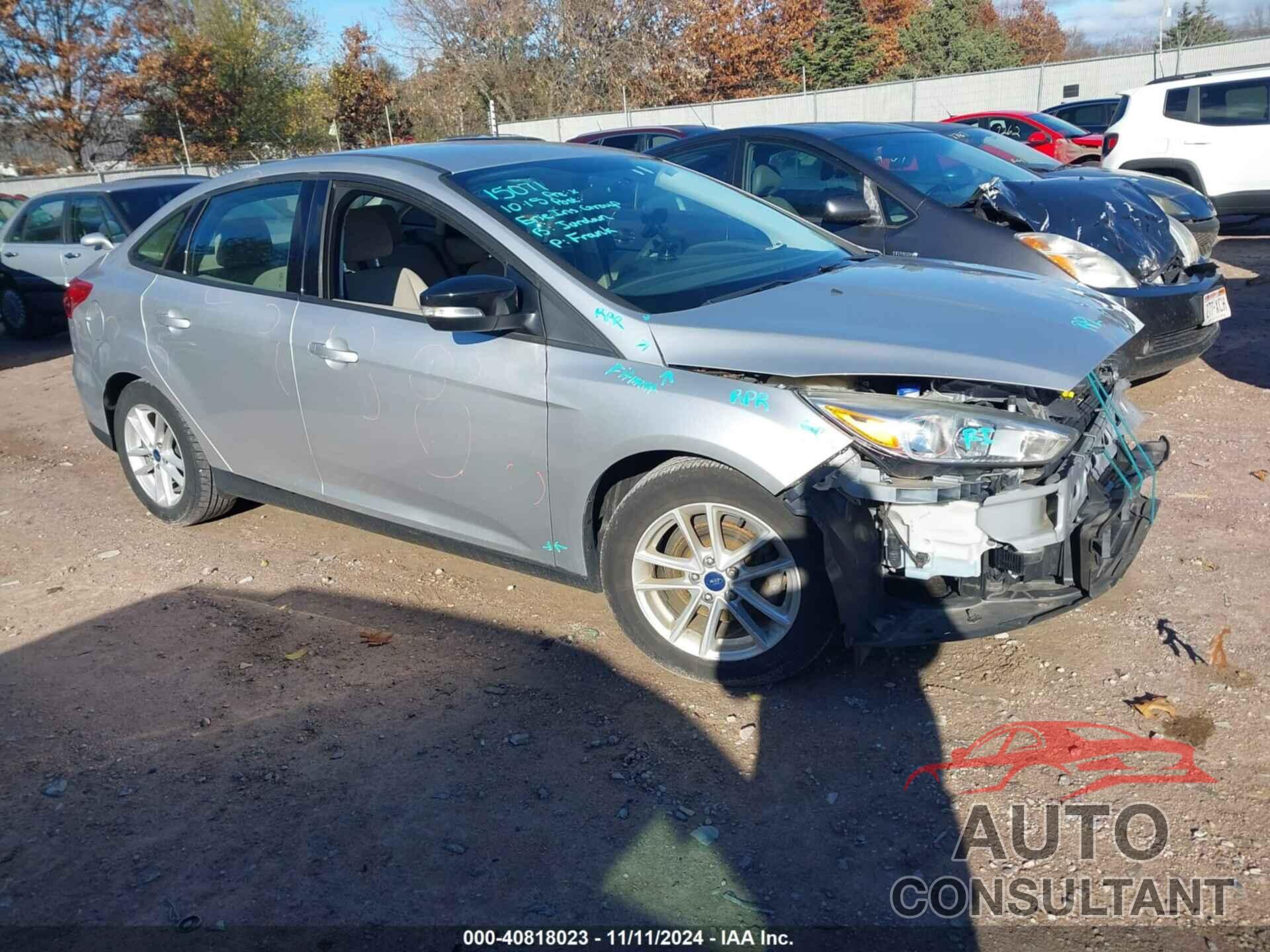 FORD FOCUS 2017 - 1FADP3F25HL346374