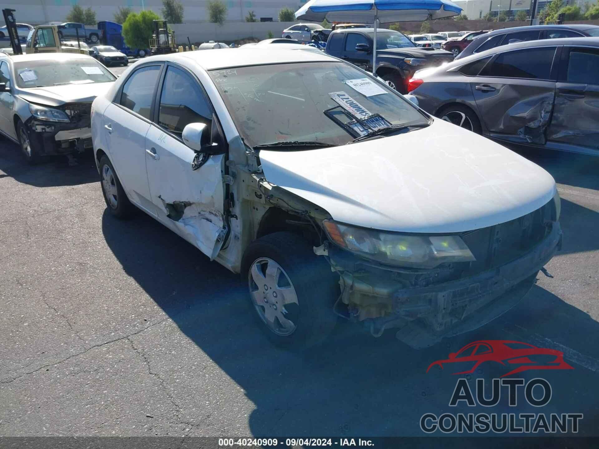 KIA FORTE 2012 - KNAFU4A25C5612527