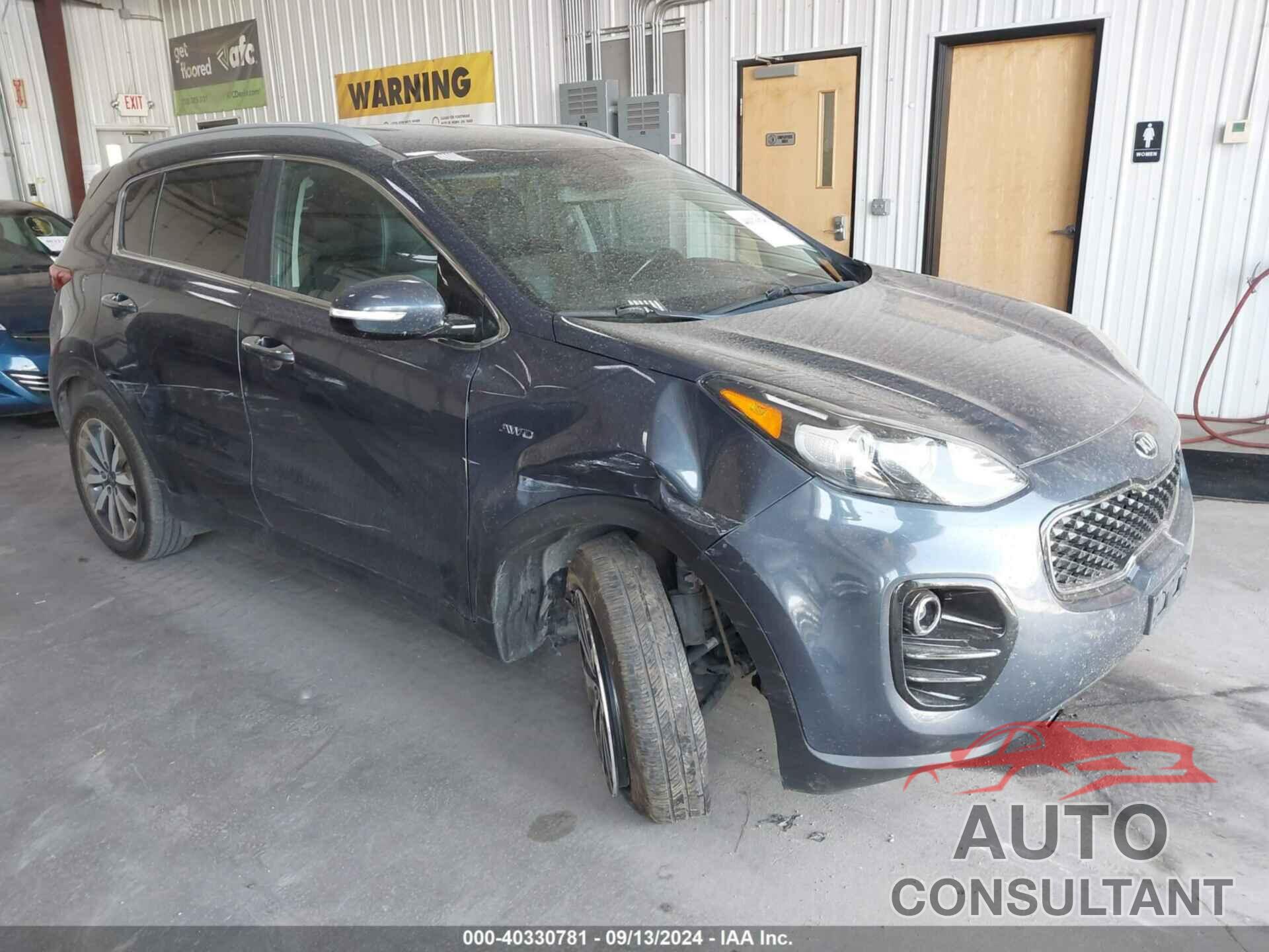 KIA SPORTAGE 2018 - KNDPNCAC7J7354701