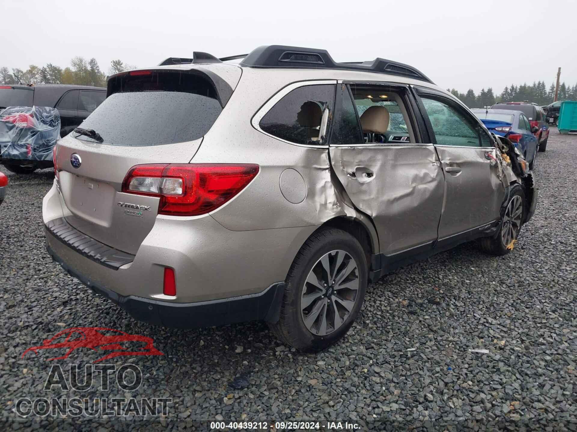 SUBARU OUTBACK 2017 - 4S4BSANCXH3364248
