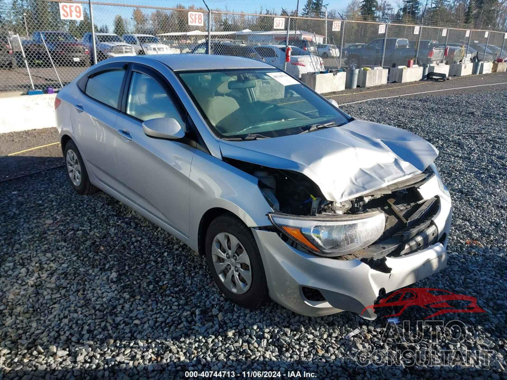 HYUNDAI ACCENT 2016 - KMHCT4AE9GU964519