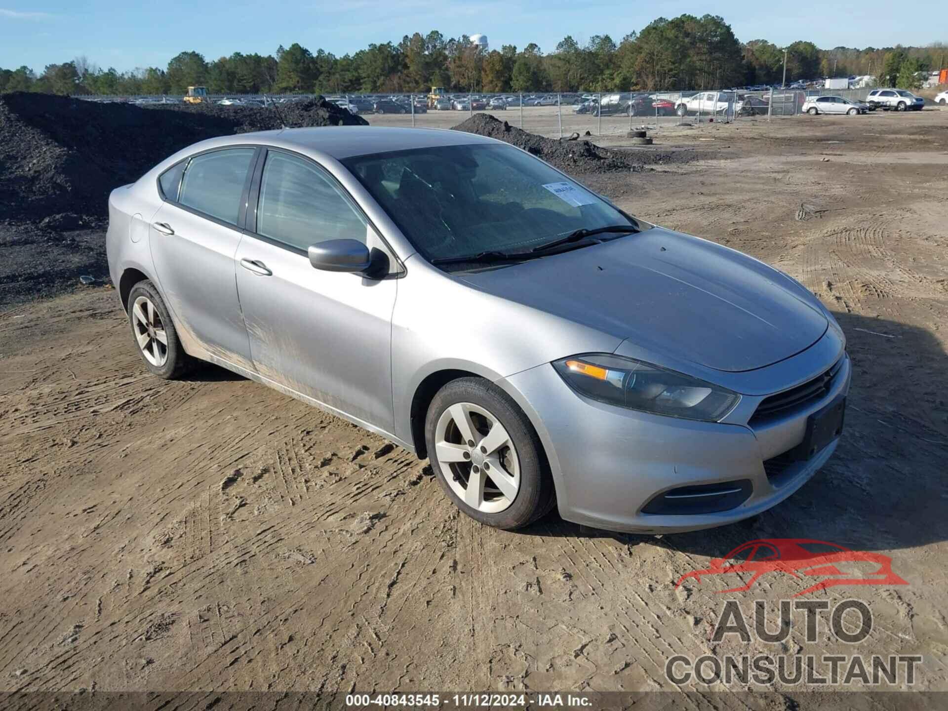 DODGE DART 2016 - 1C3CDFBA5GD605214