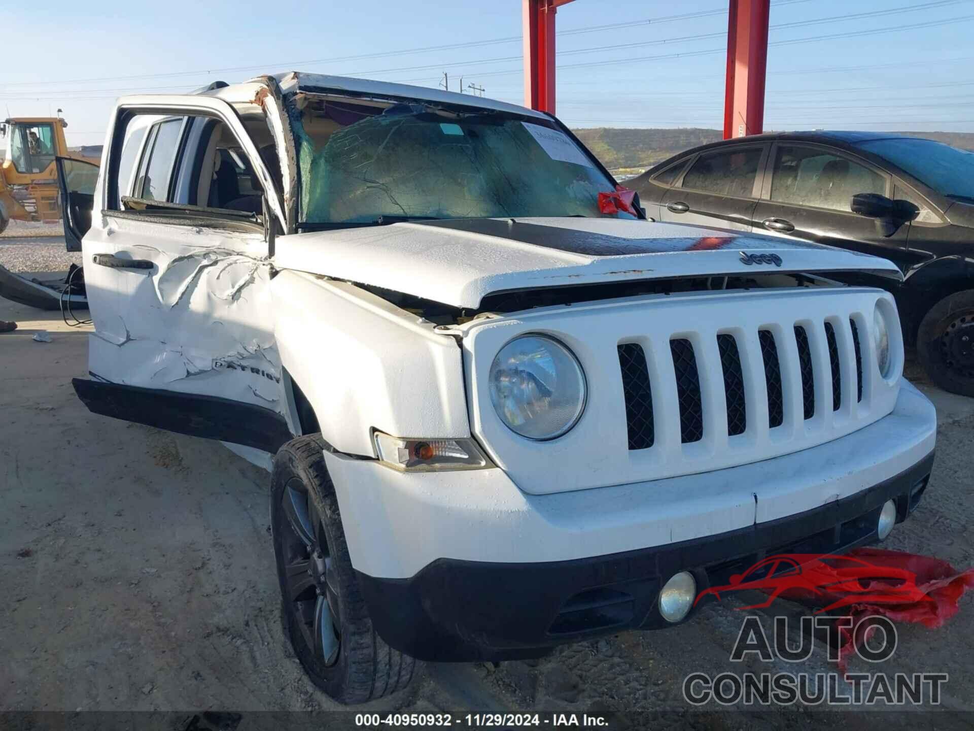 JEEP PATRIOT 2016 - 1C4NJPBA8GD777272