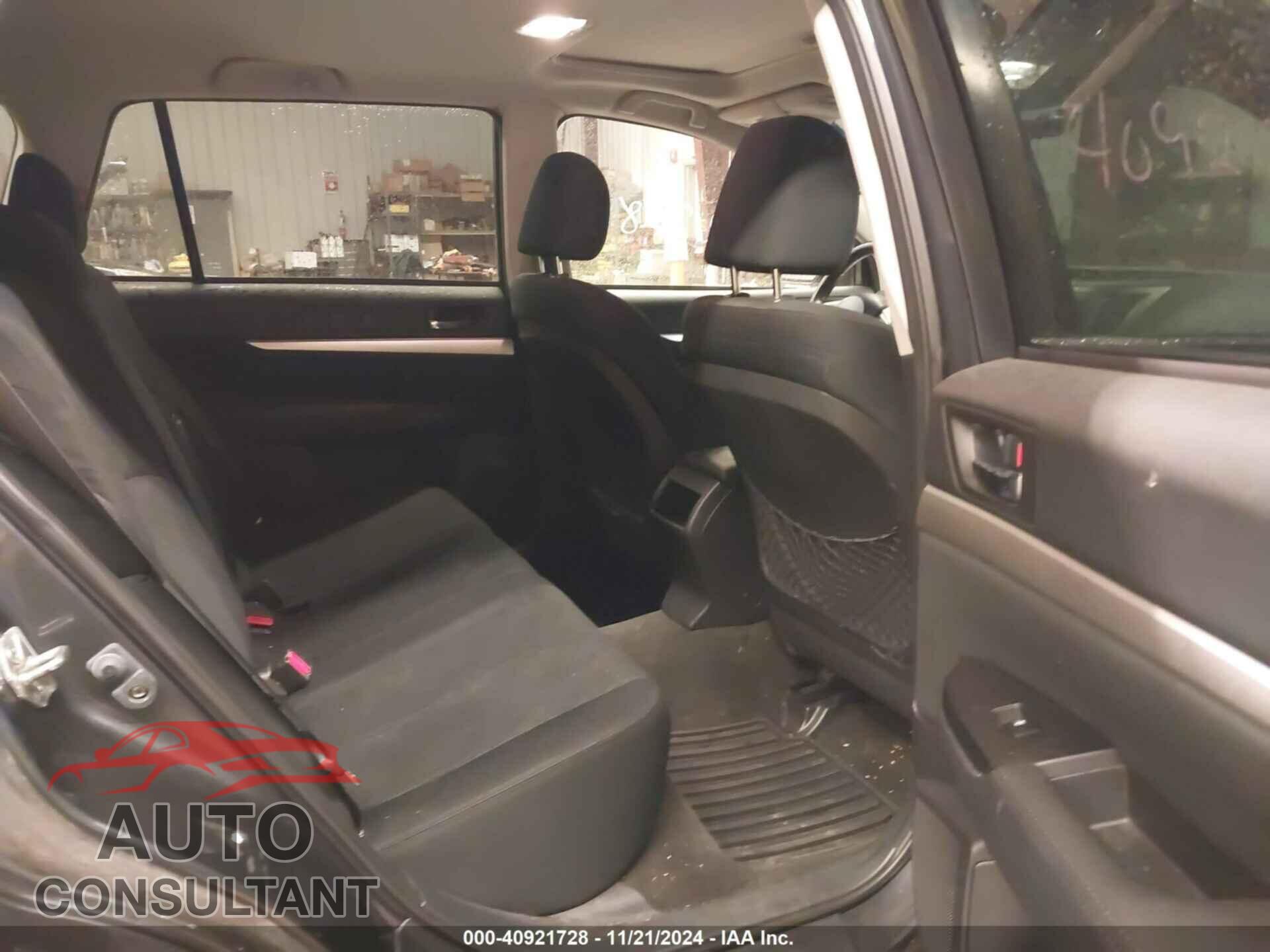 SUBARU OUTBACK 2013 - 4S4BRBGC0D3312782