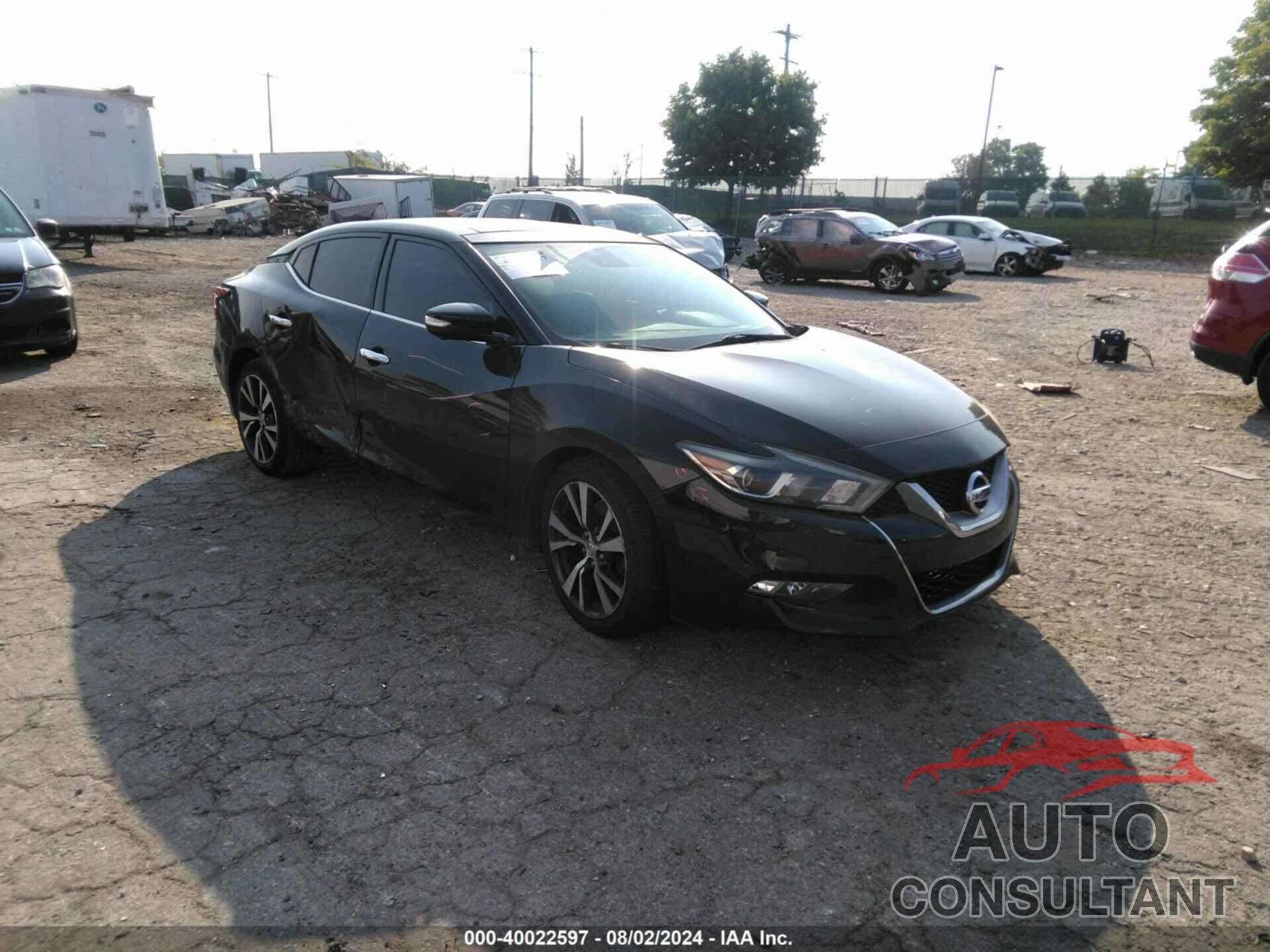 NISSAN MAXIMA 2017 - 1N4AA6AP4HC391699