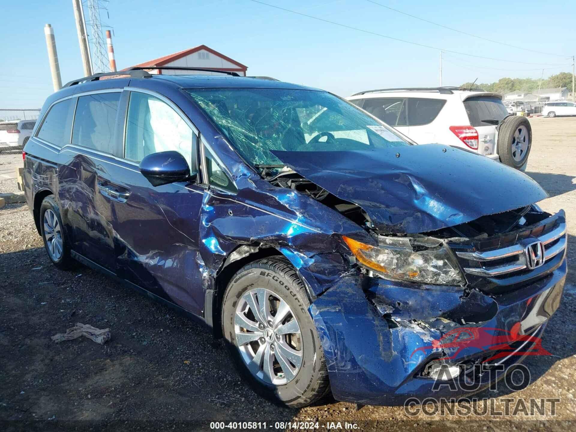 HONDA ODYSSEY 2017 - 5FNRL5H60HB022095