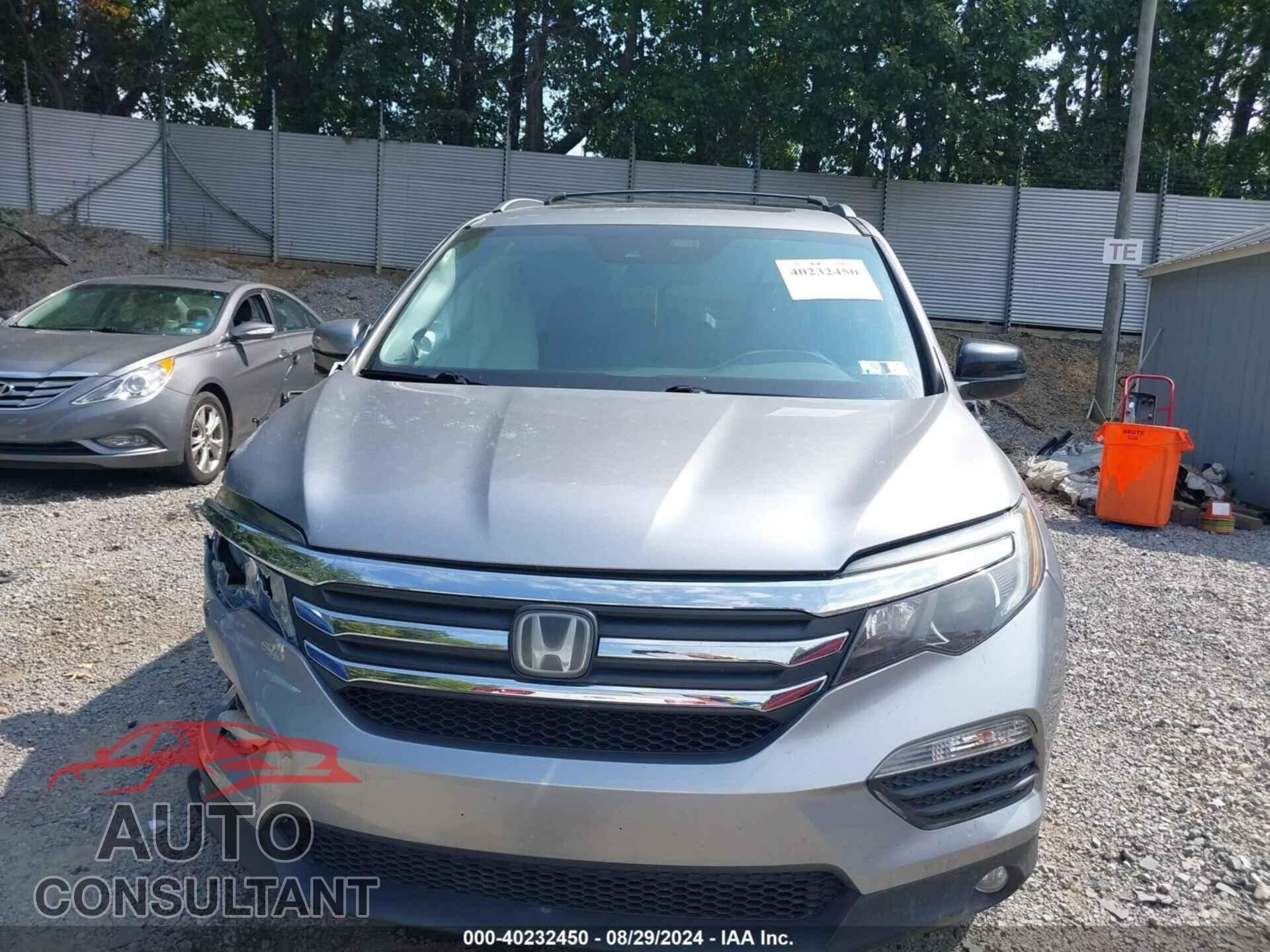 HONDA PILOT 2016 - 5FNYF6H64GB044558