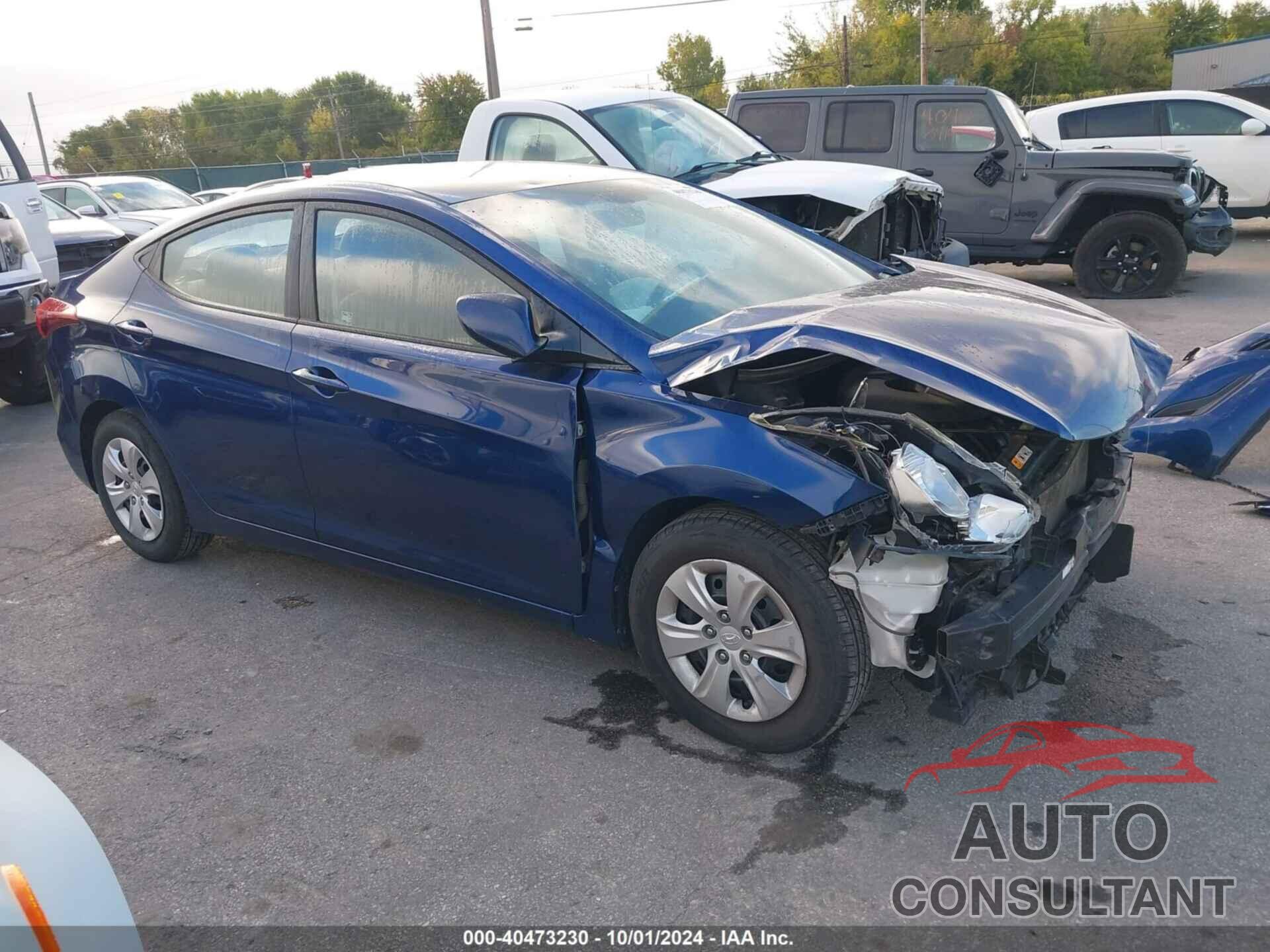 HYUNDAI ELANTRA 2016 - 5NPDH4AE2GH668925