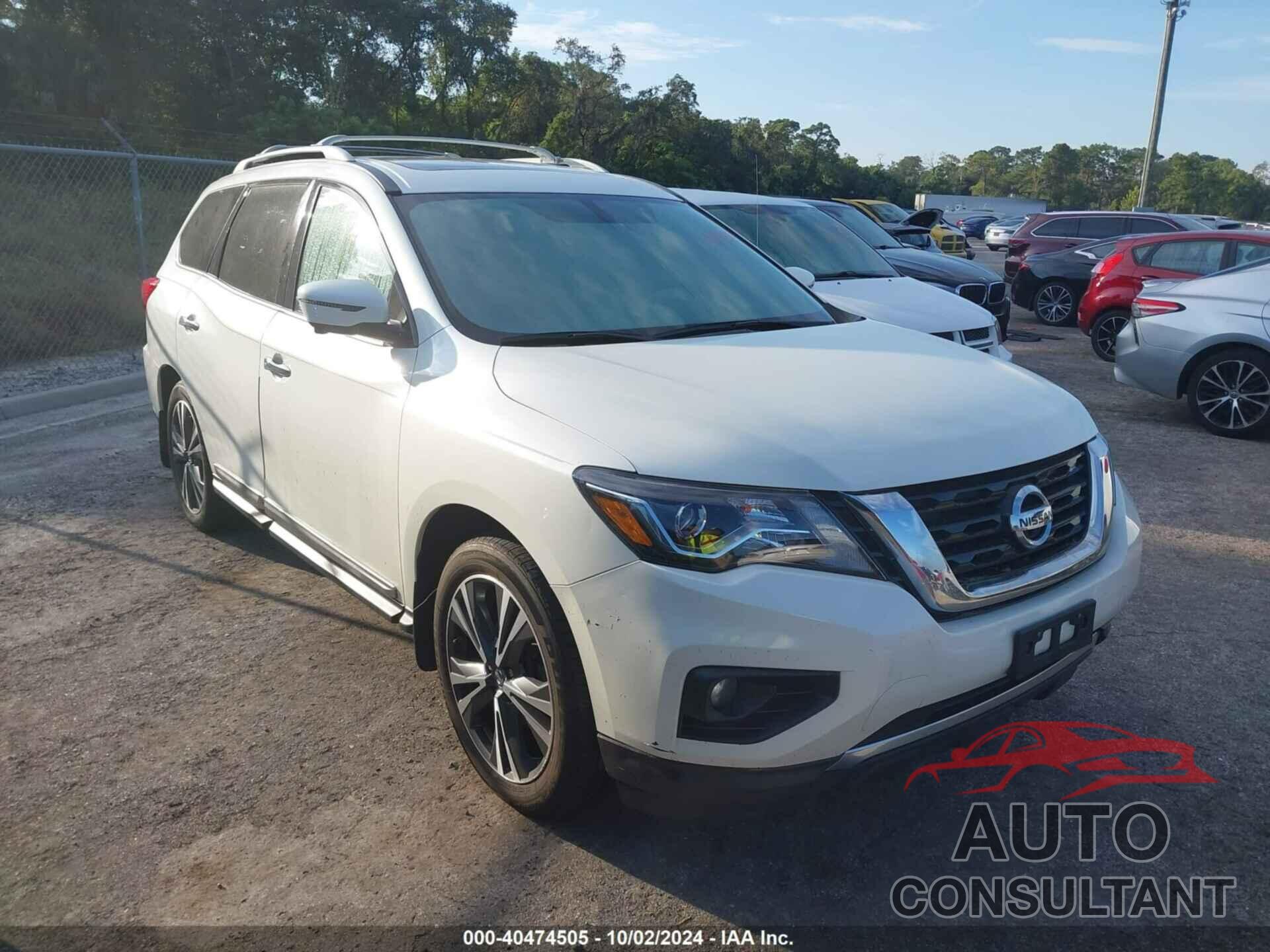 NISSAN PATHFINDER 2019 - 5N1DR2MM0KC592075