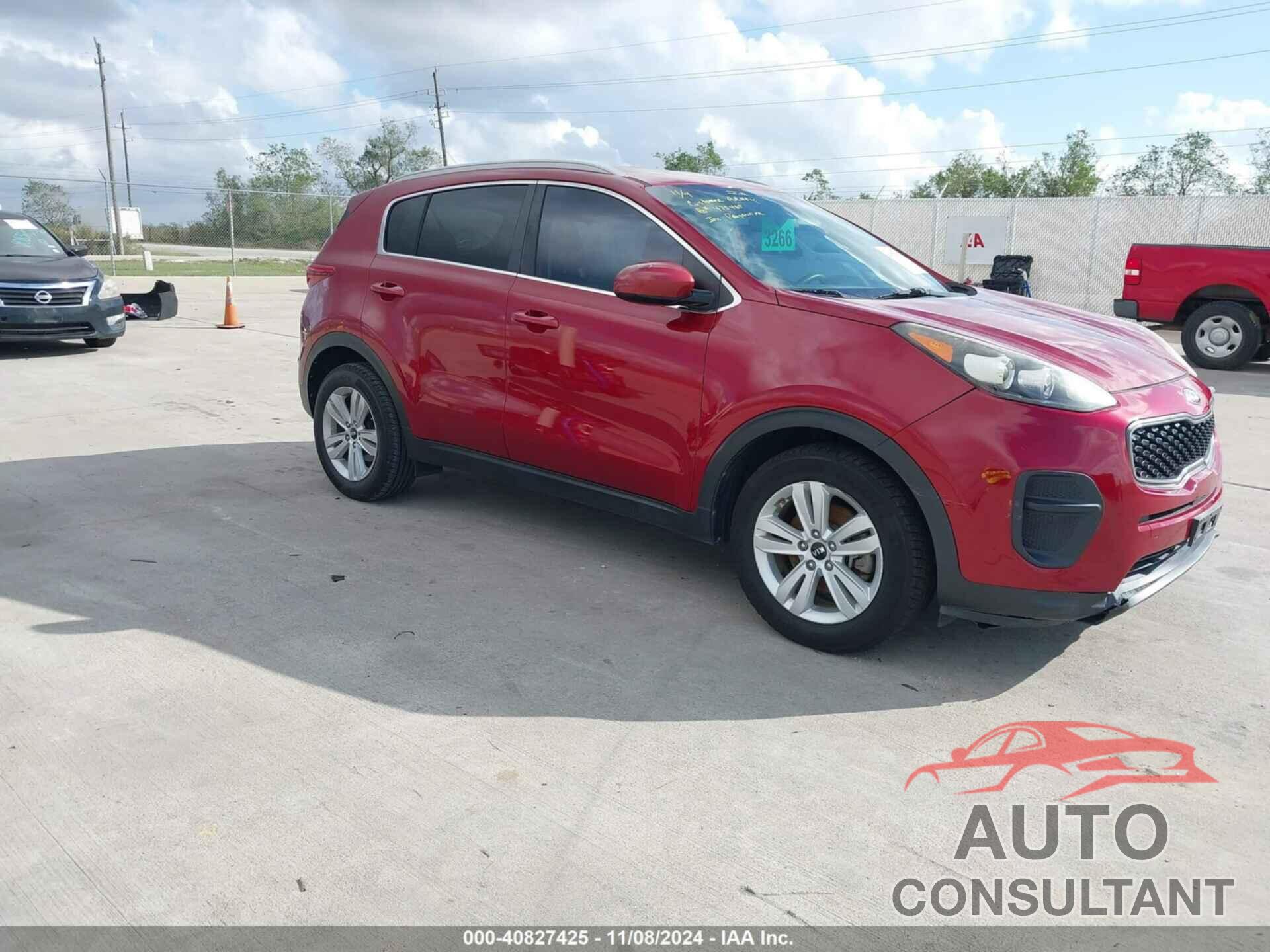 KIA SPORTAGE 2018 - KNDPM3AC6J7355860