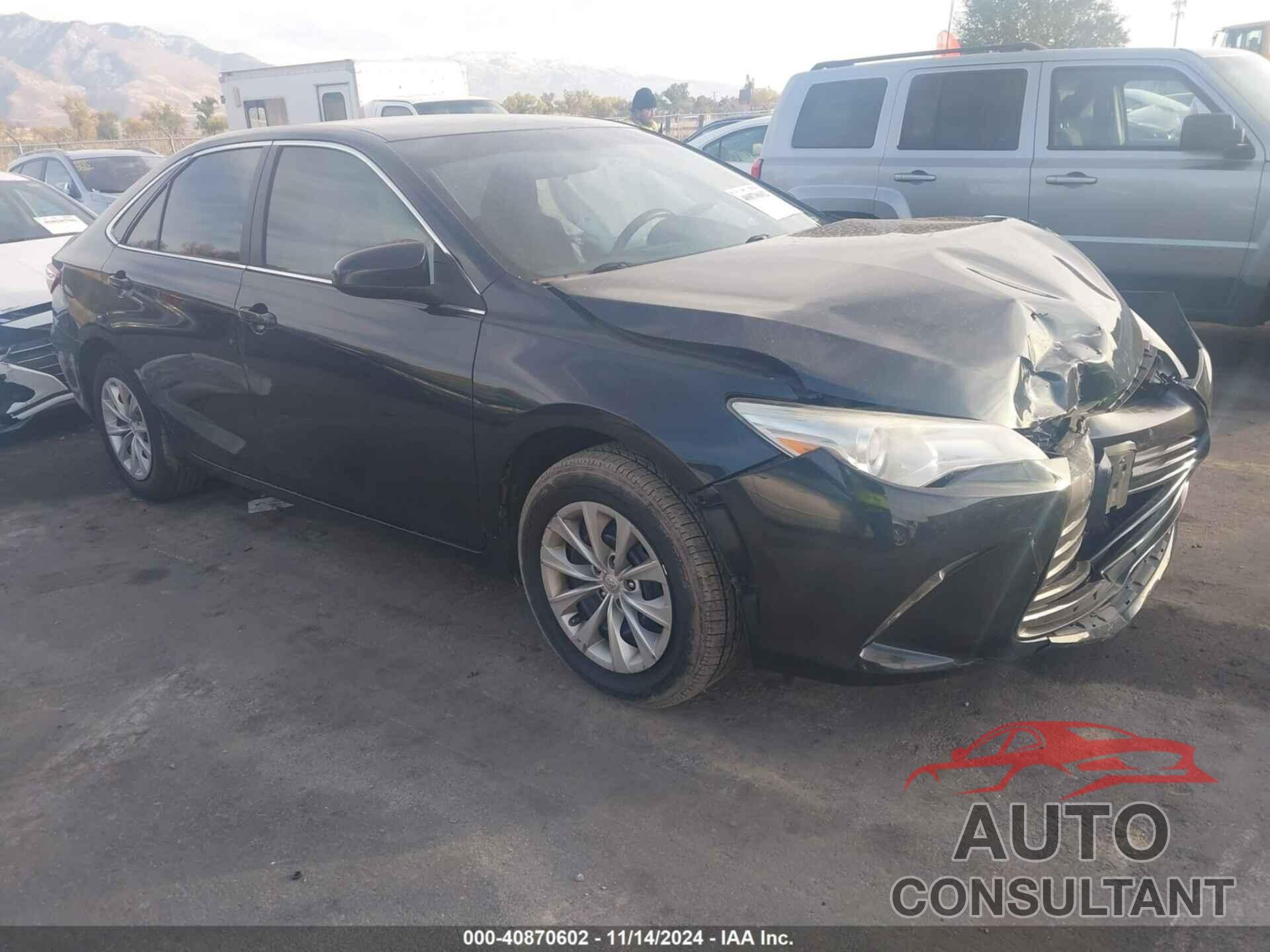 TOYOTA CAMRY 2016 - 4T1BF1FK0GU502379
