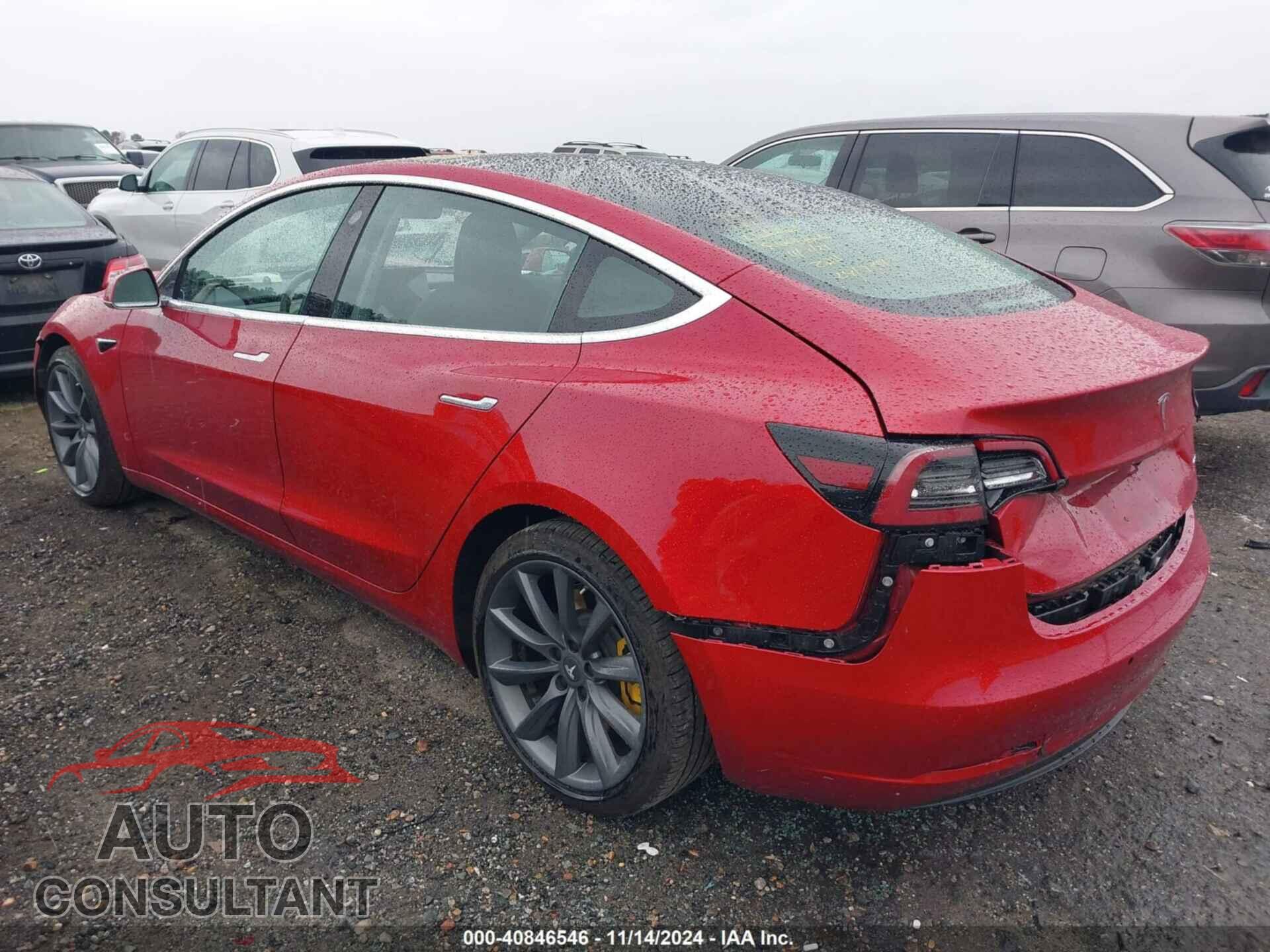 TESLA MODEL 3 2018 - 5YJ3E1EBXJF117344